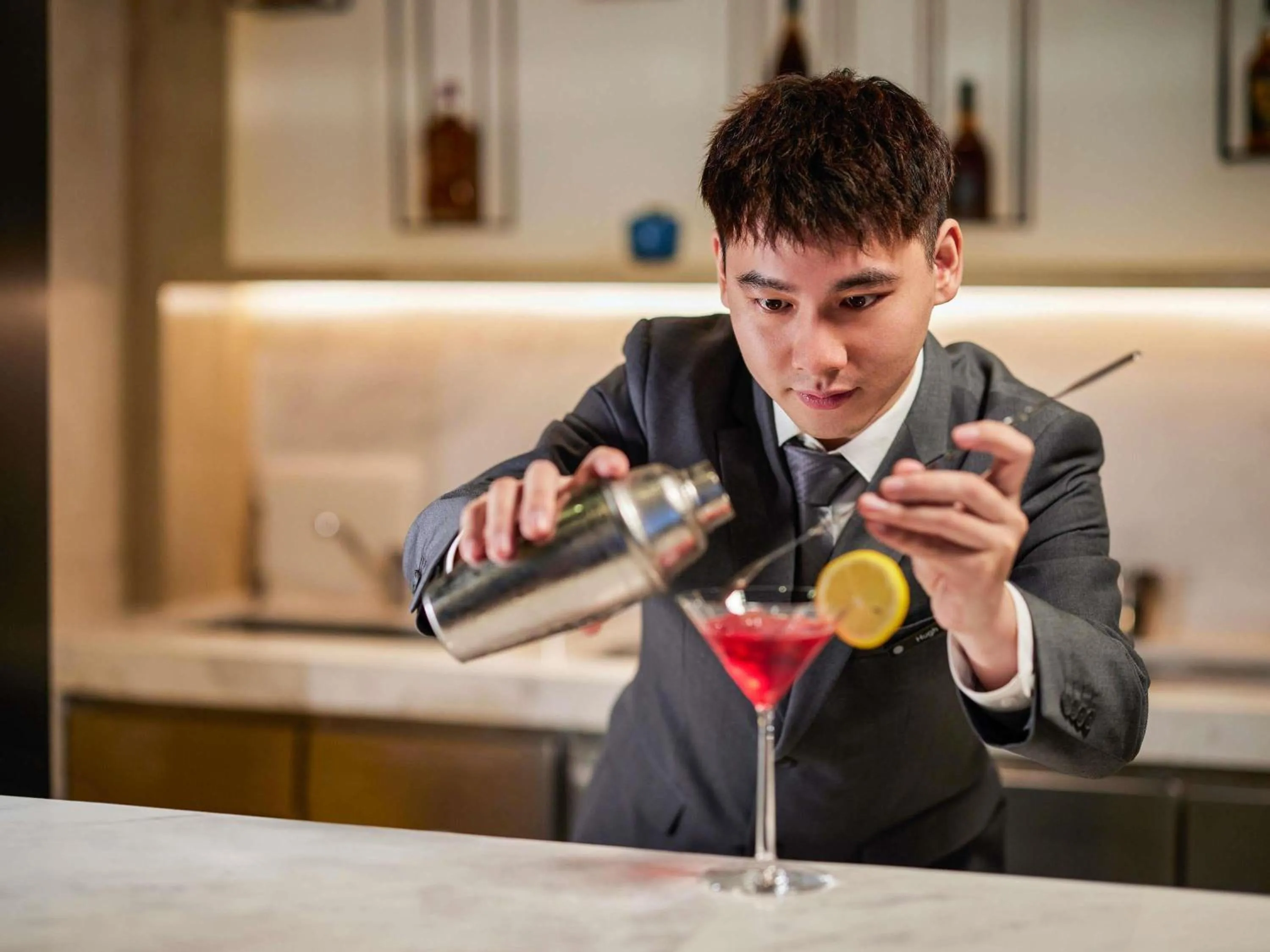 Lounge or bar in Pullman Suzhou Taicang