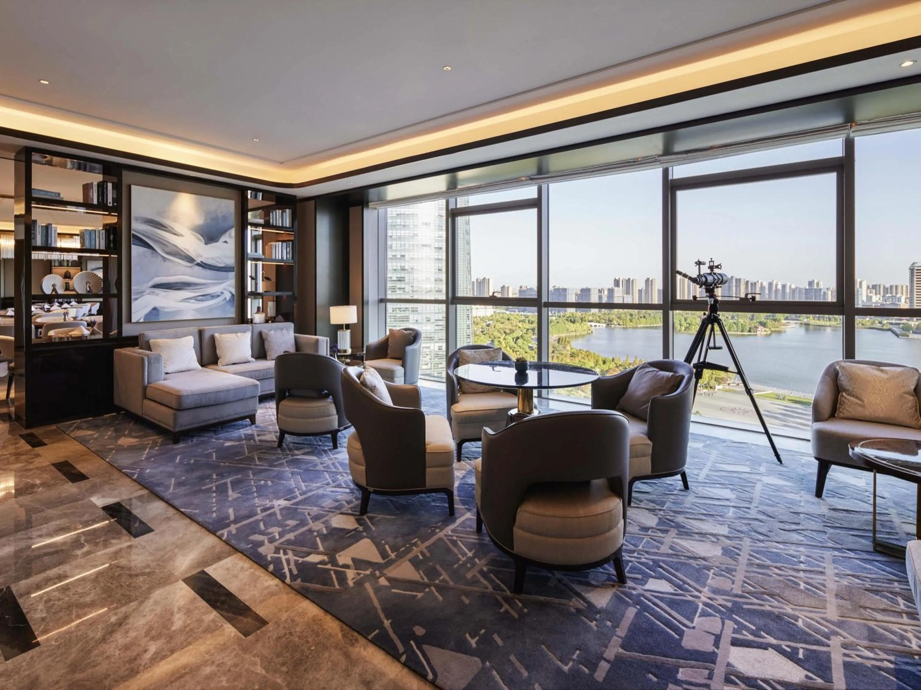 Lounge or bar in Pullman Suzhou Taicang