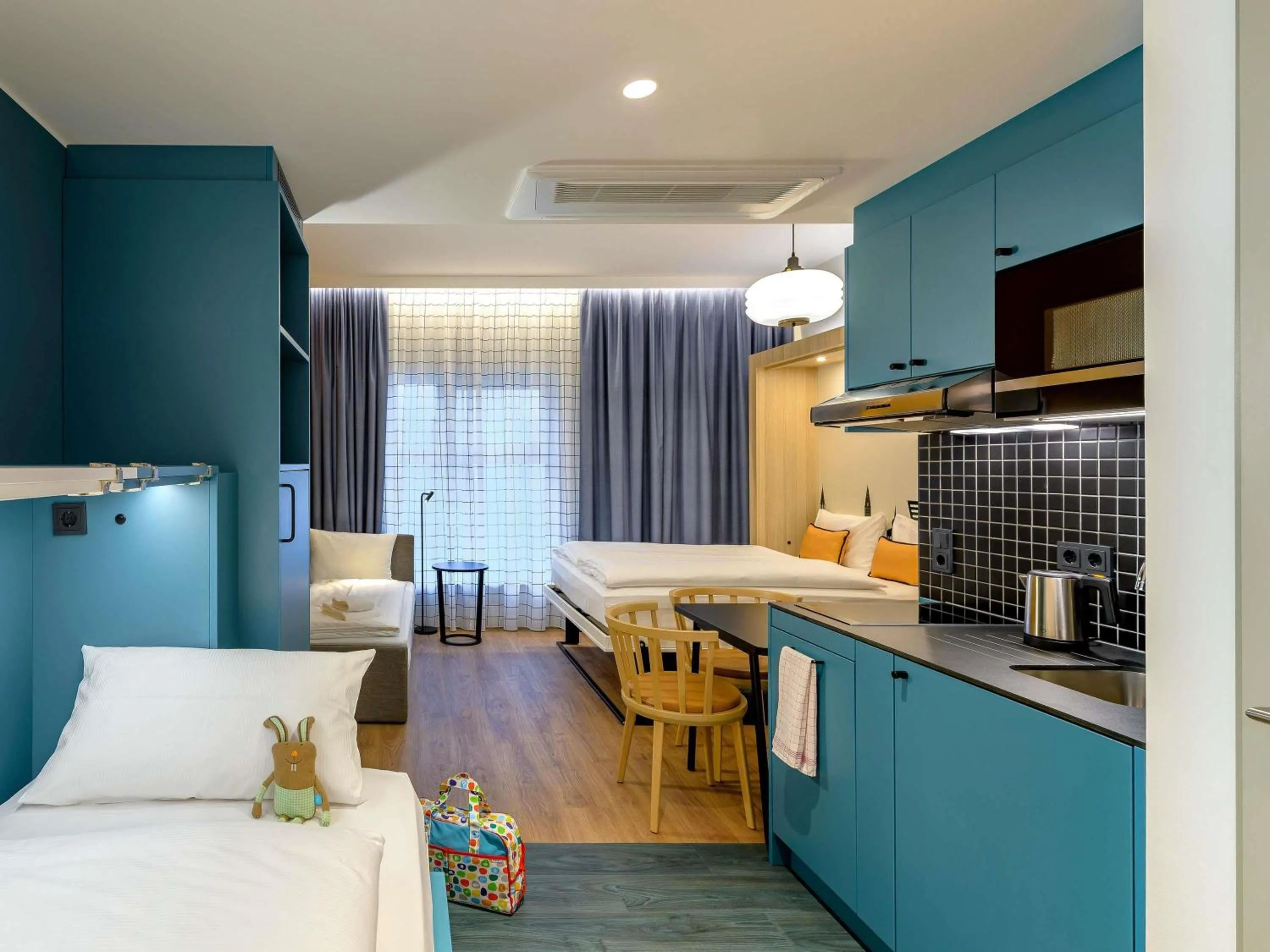 Bedroom, Bed in Aparthotel Adagio Access Kiel City