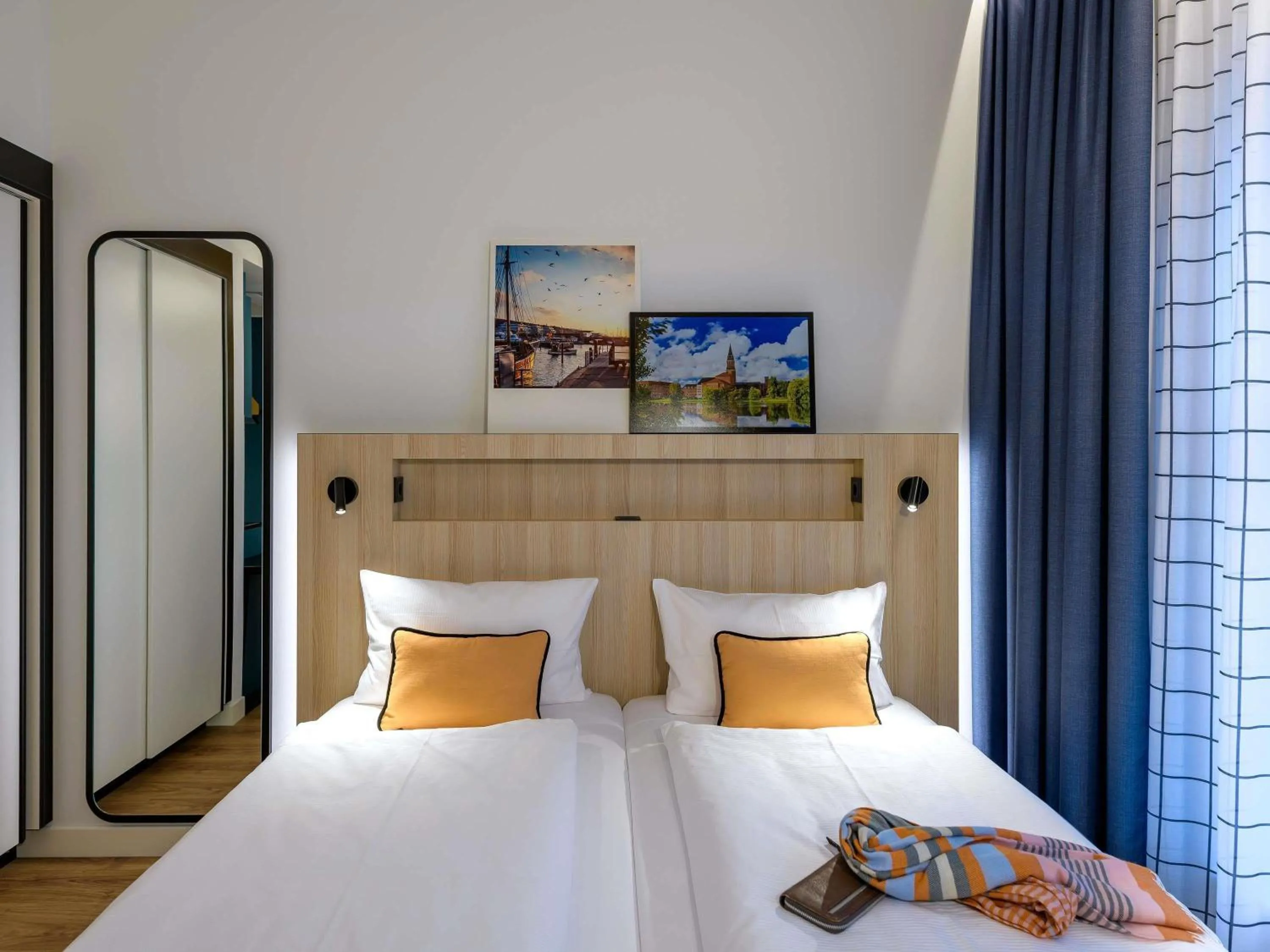 Bedroom, Bed in Aparthotel Adagio Access Kiel City