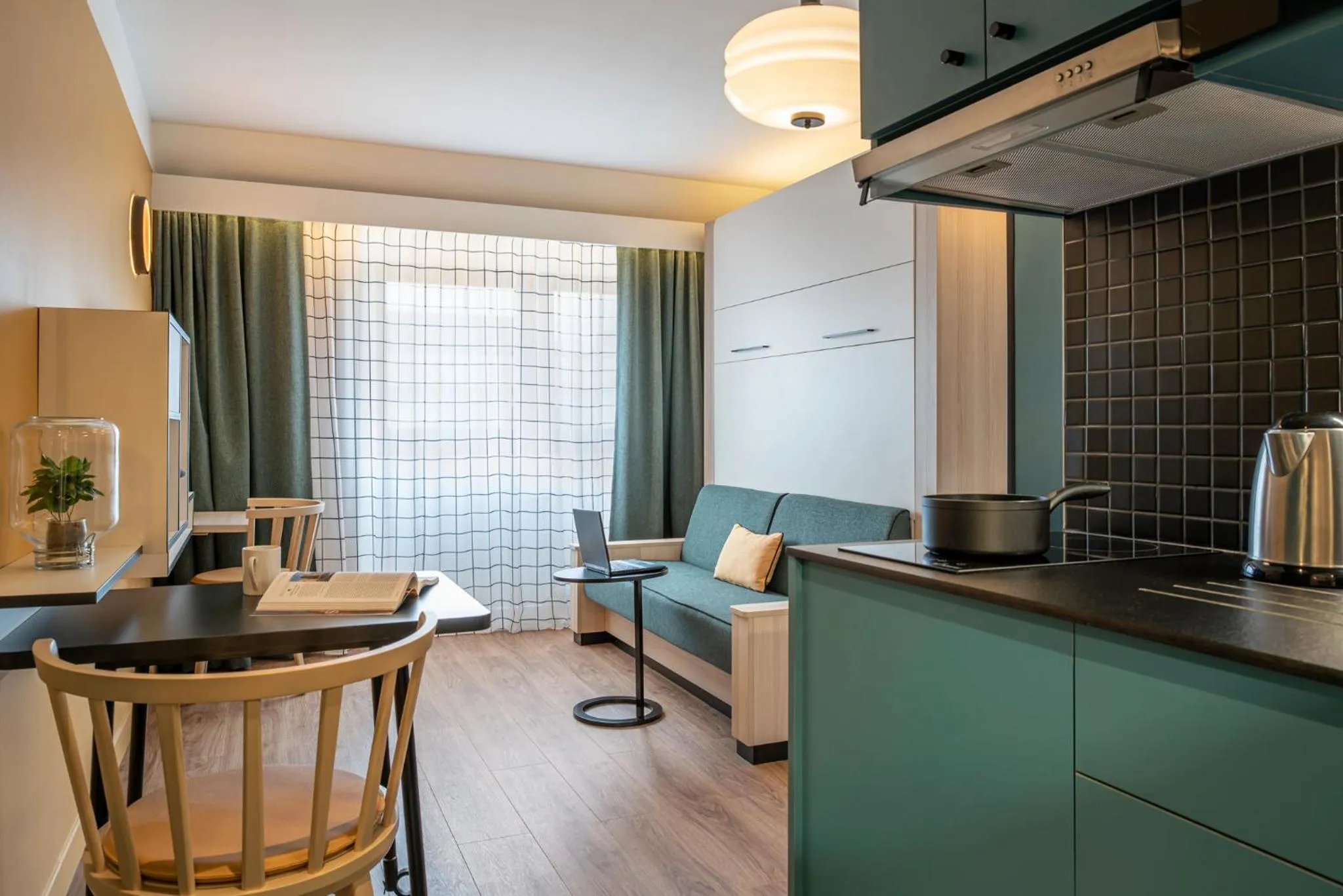 Coffee/tea facilities in Aparthotel Adagio Access Kiel City