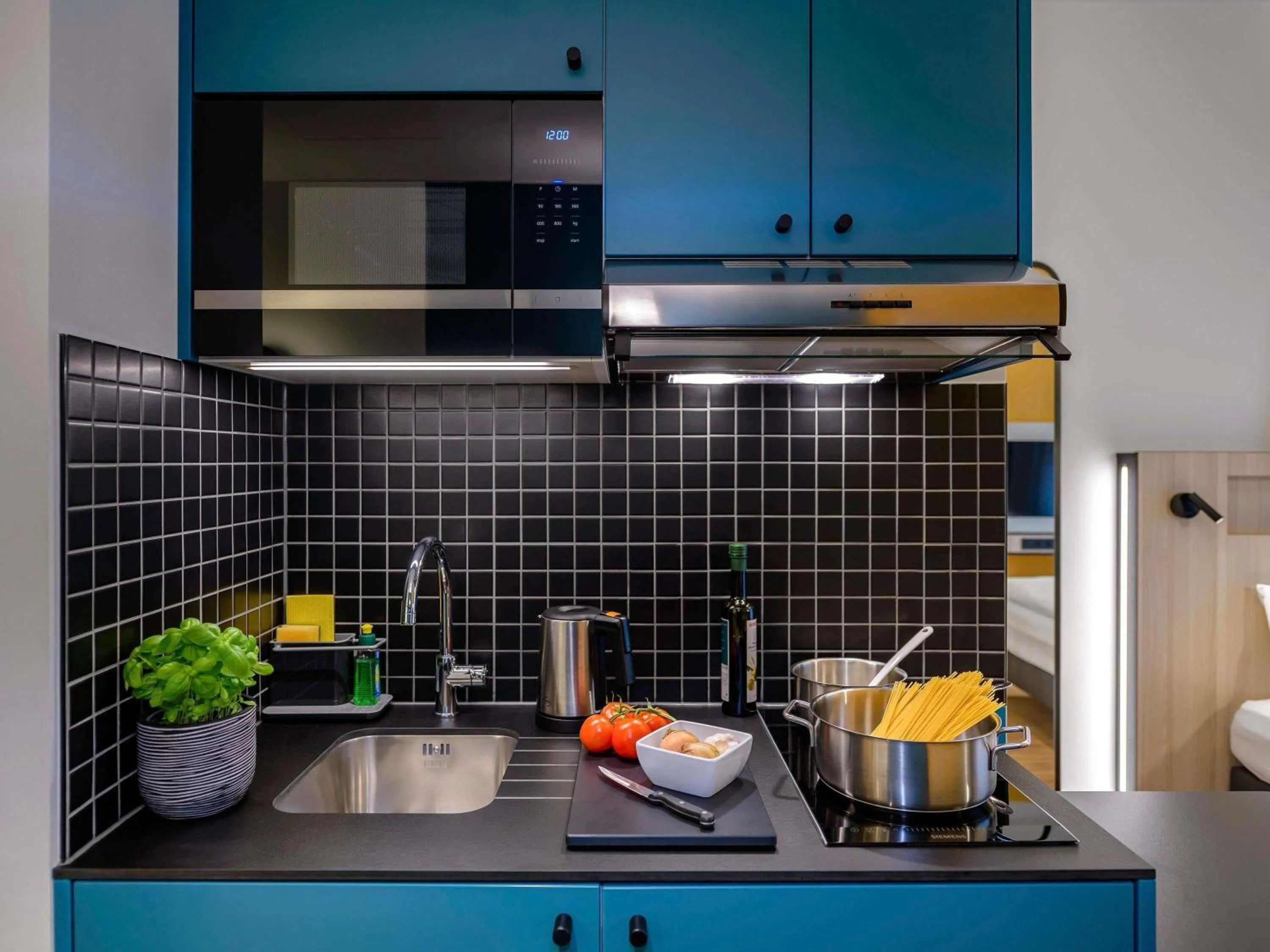 Bedroom in Aparthotel Adagio Access Kiel City