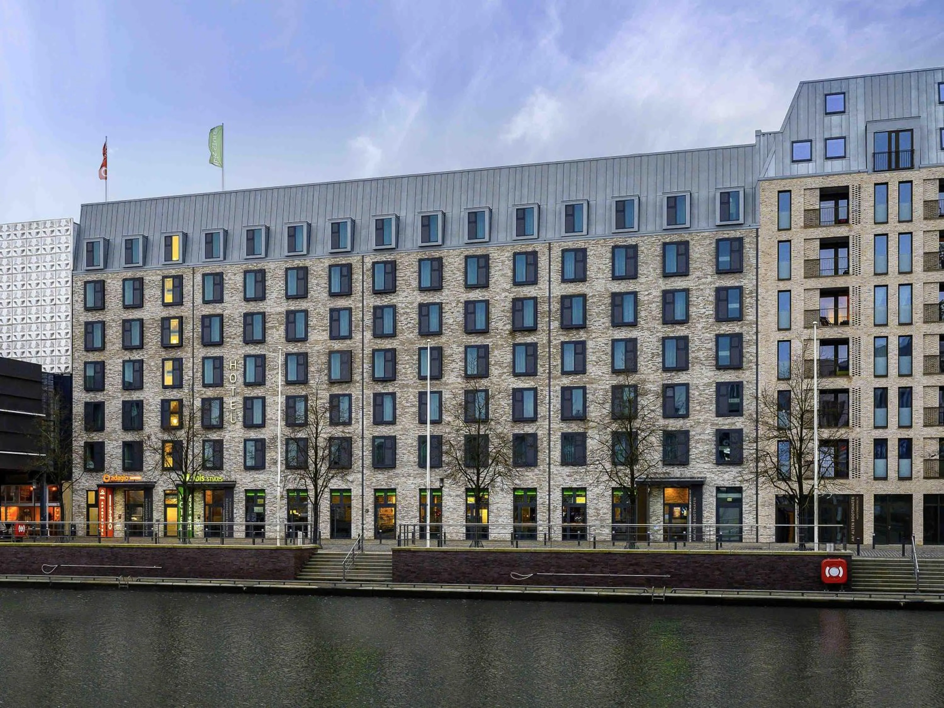 Property building in Aparthotel Adagio Access Kiel City