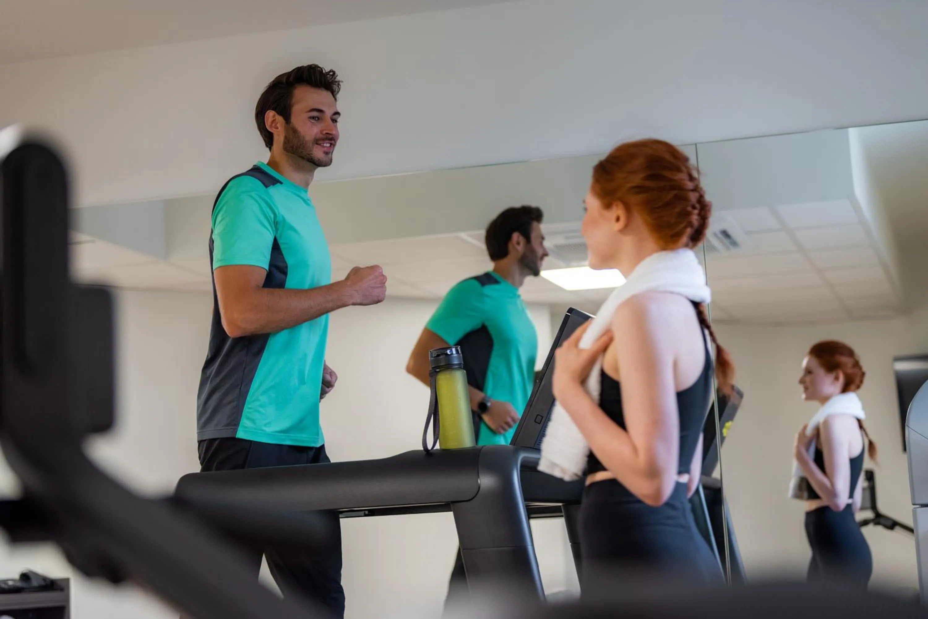 Fitness centre/facilities in Aparthotel Adagio Access Kiel City