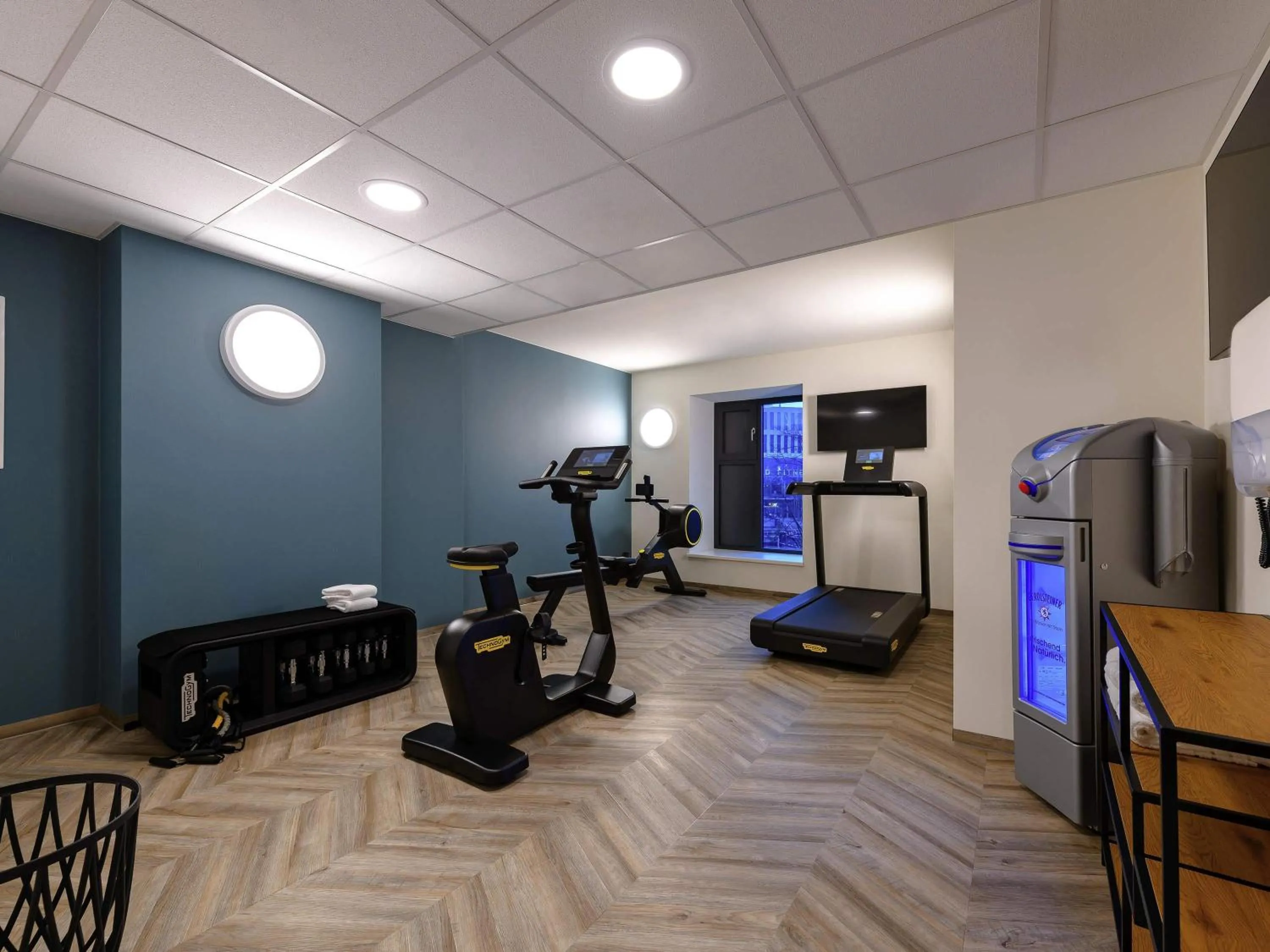 Fitness centre/facilities in Aparthotel Adagio Access Kiel City