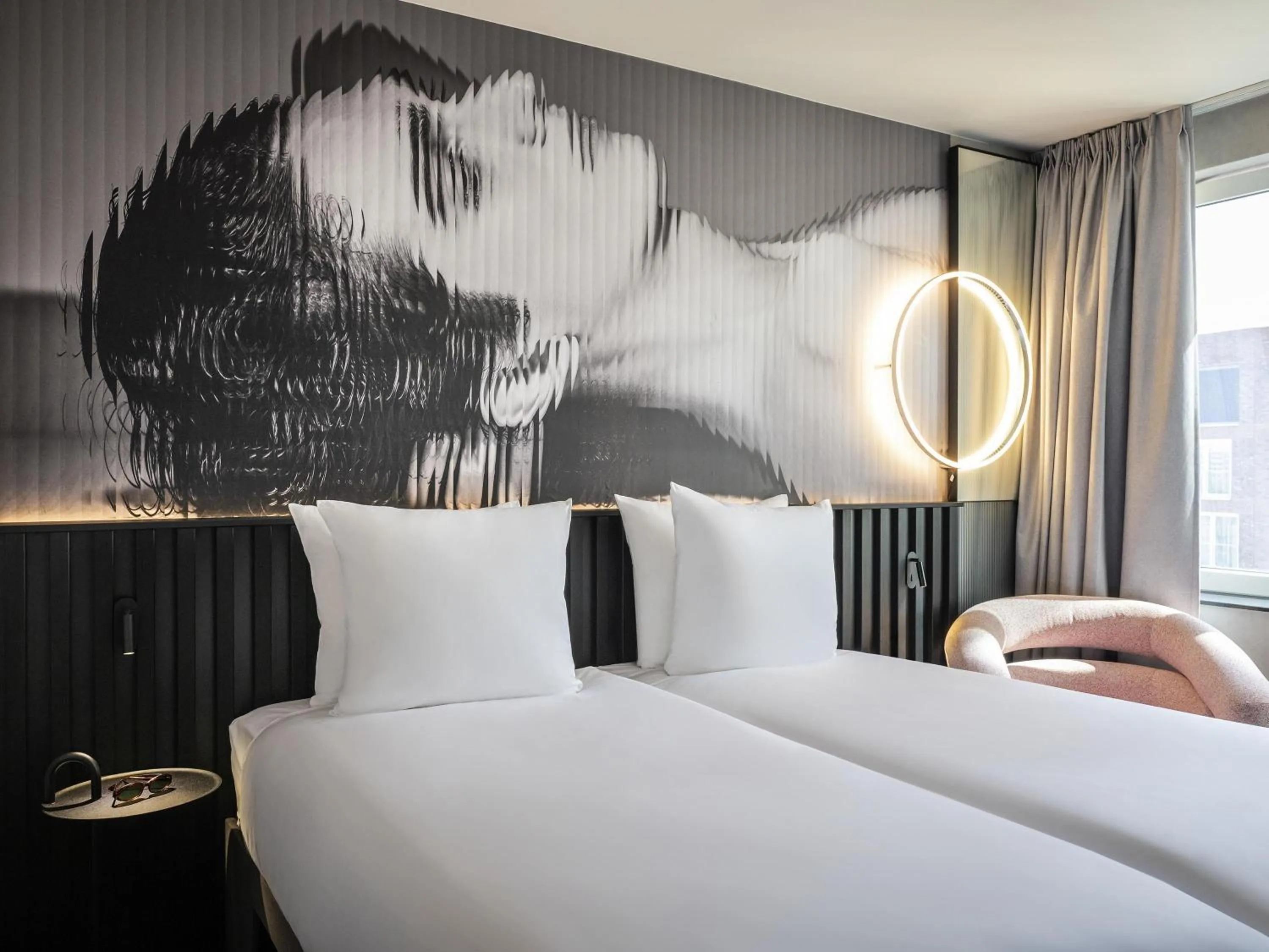 Bedroom, Bed in Tribe Amsterdam City