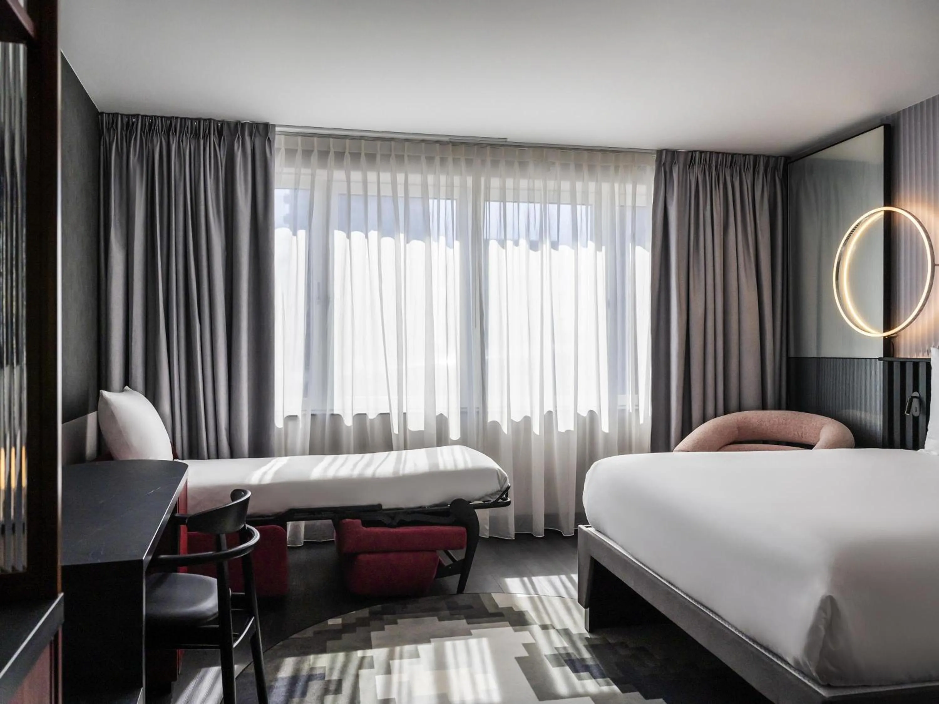 Bedroom, Bed in Tribe Amsterdam City