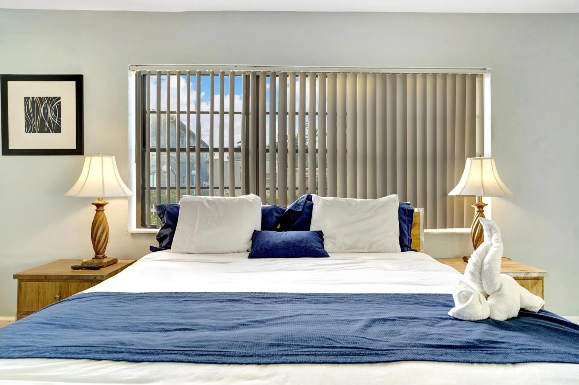 Bedroom, Bed in Neptune Oceanfront Rentals