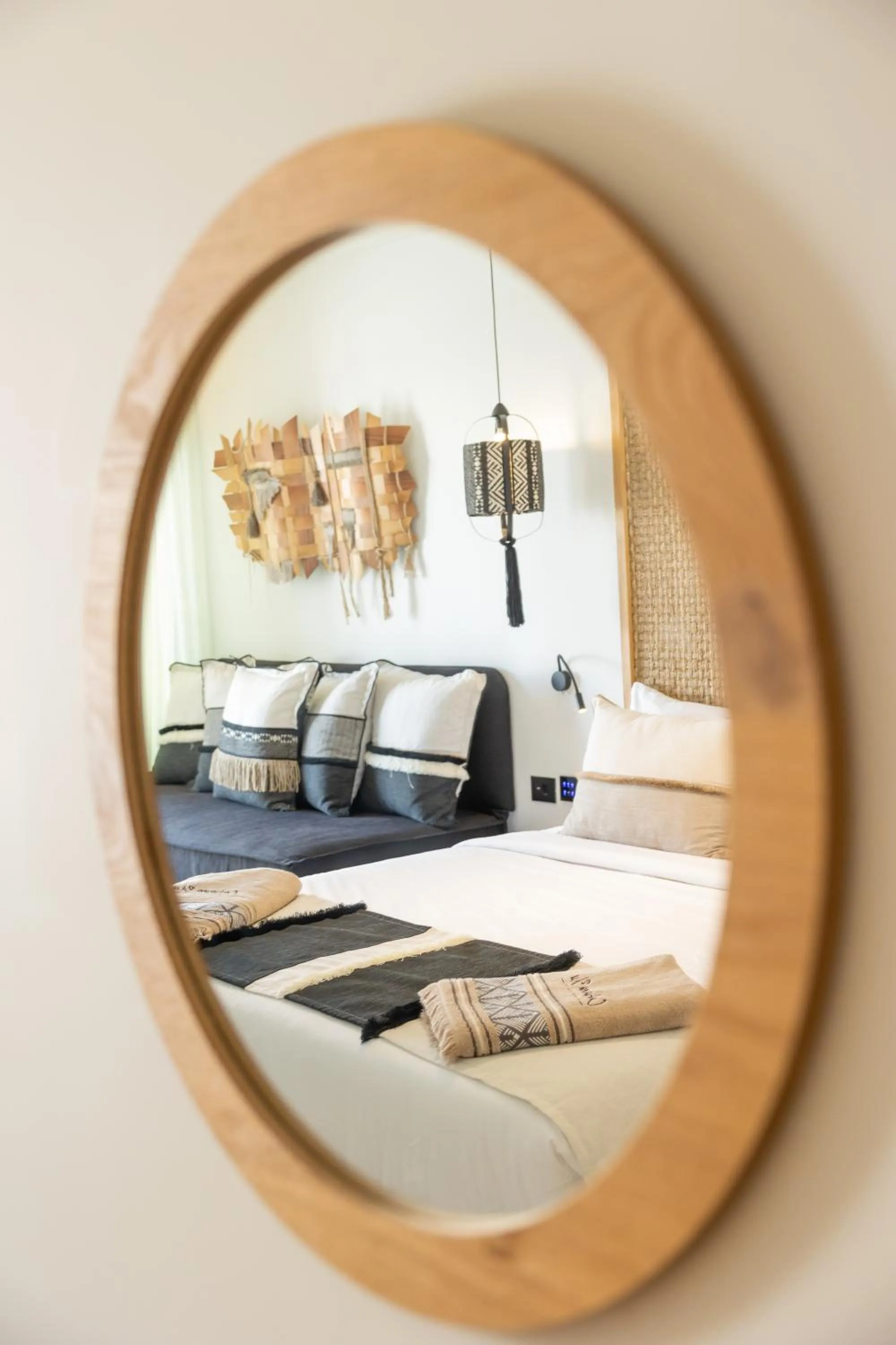 Decorative detail in Cabana Blu Hotel & Suites