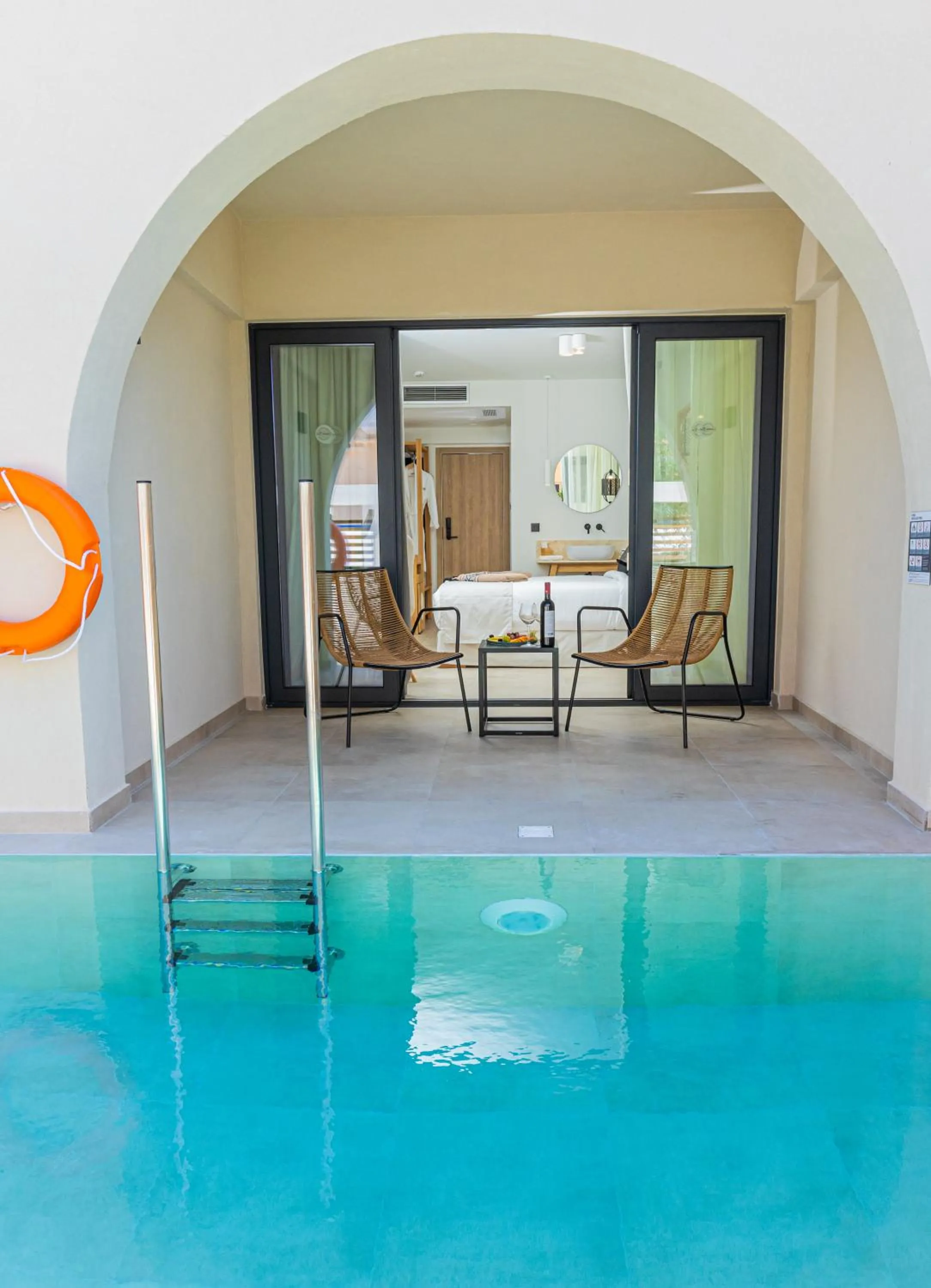 Balcony/Terrace in Cabana Blu Hotel & Suites