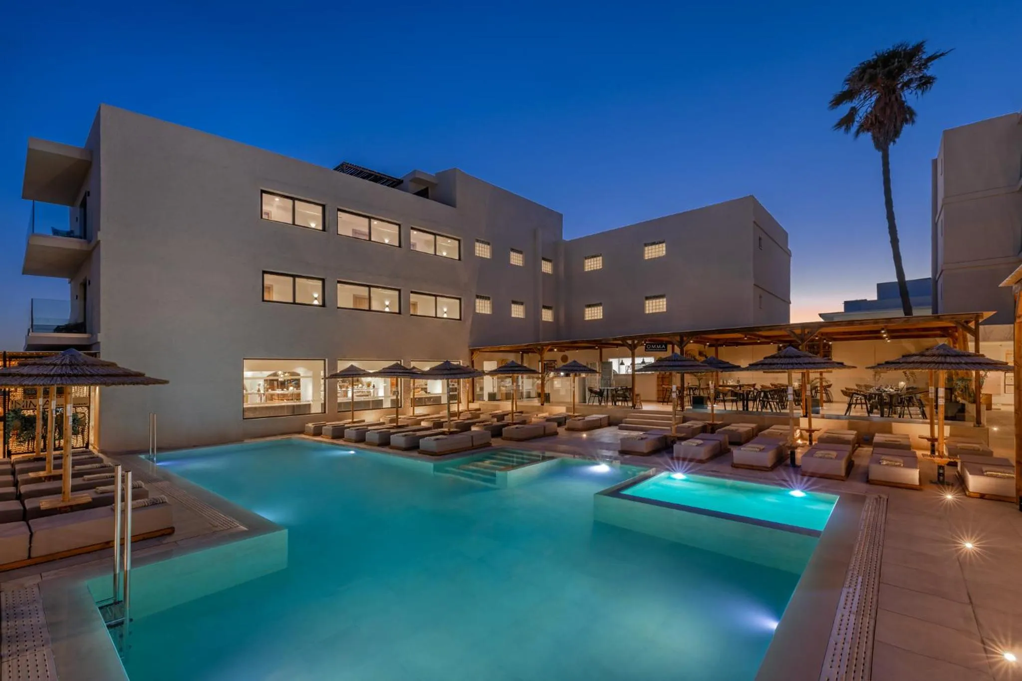 Property building in Cabana Blu Hotel & Suites