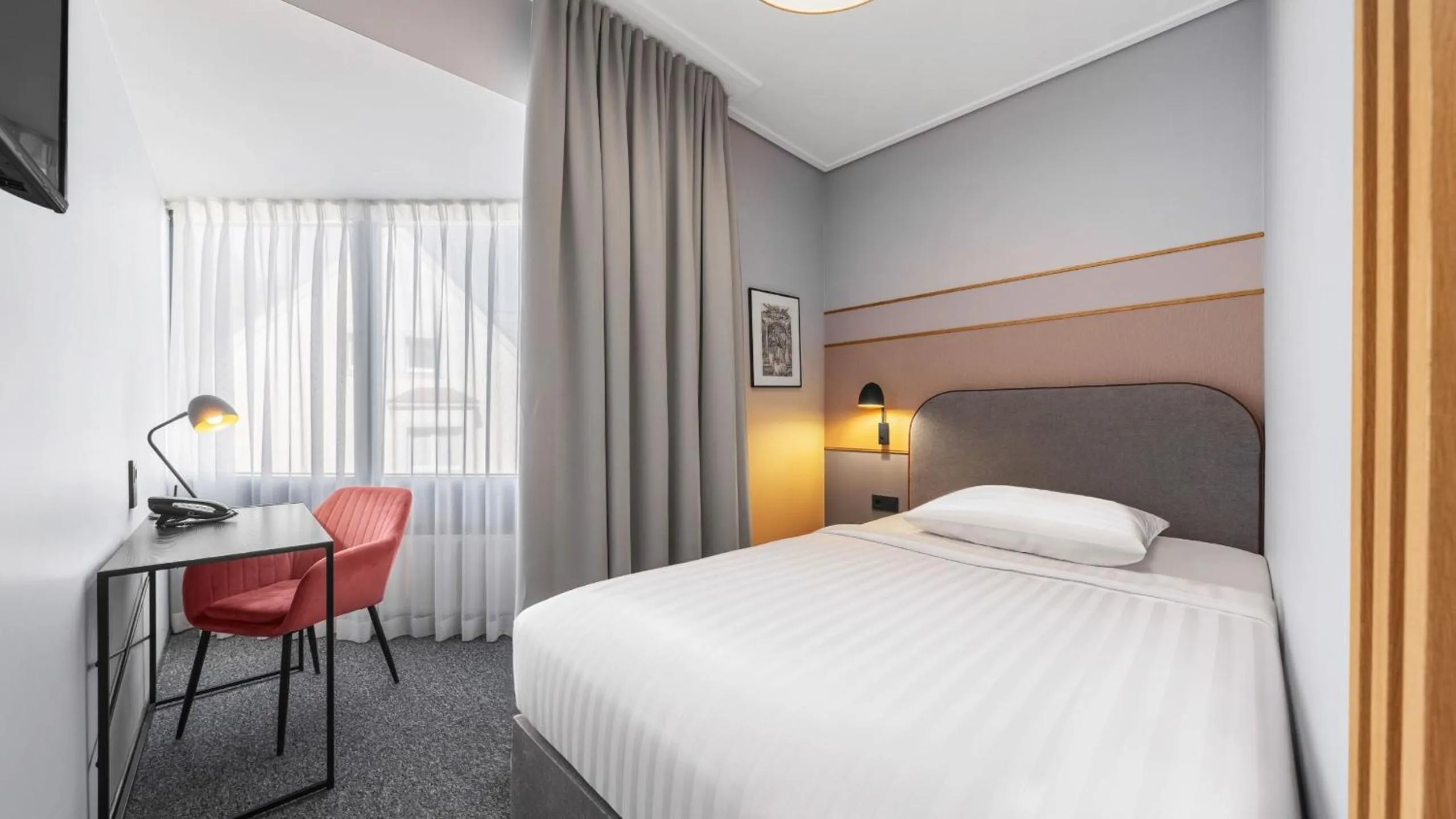 Bedroom, Bed in Fonnental Design Hotel Tallinn