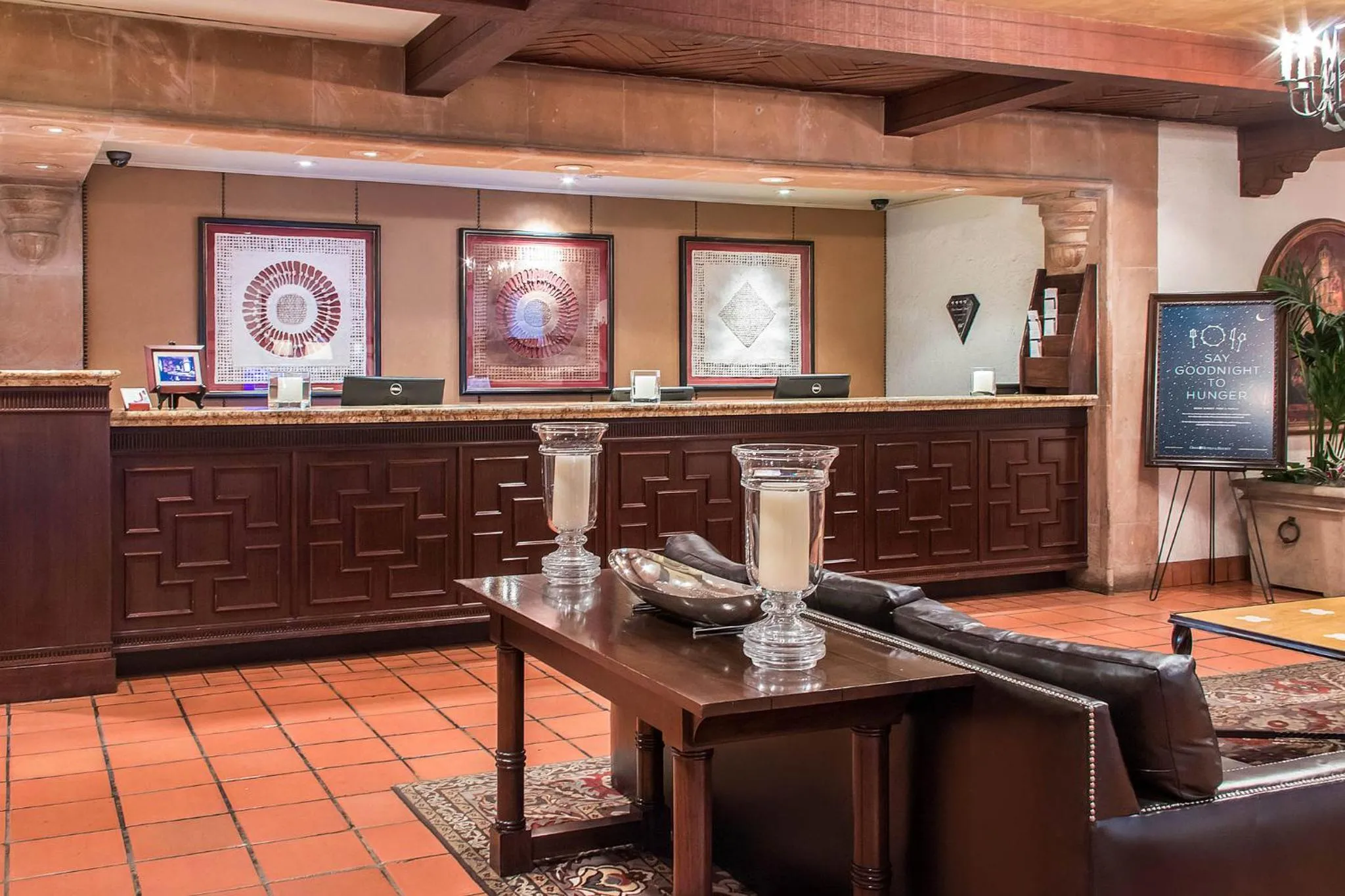 Decorative detail in Omni La Mansion del Rio