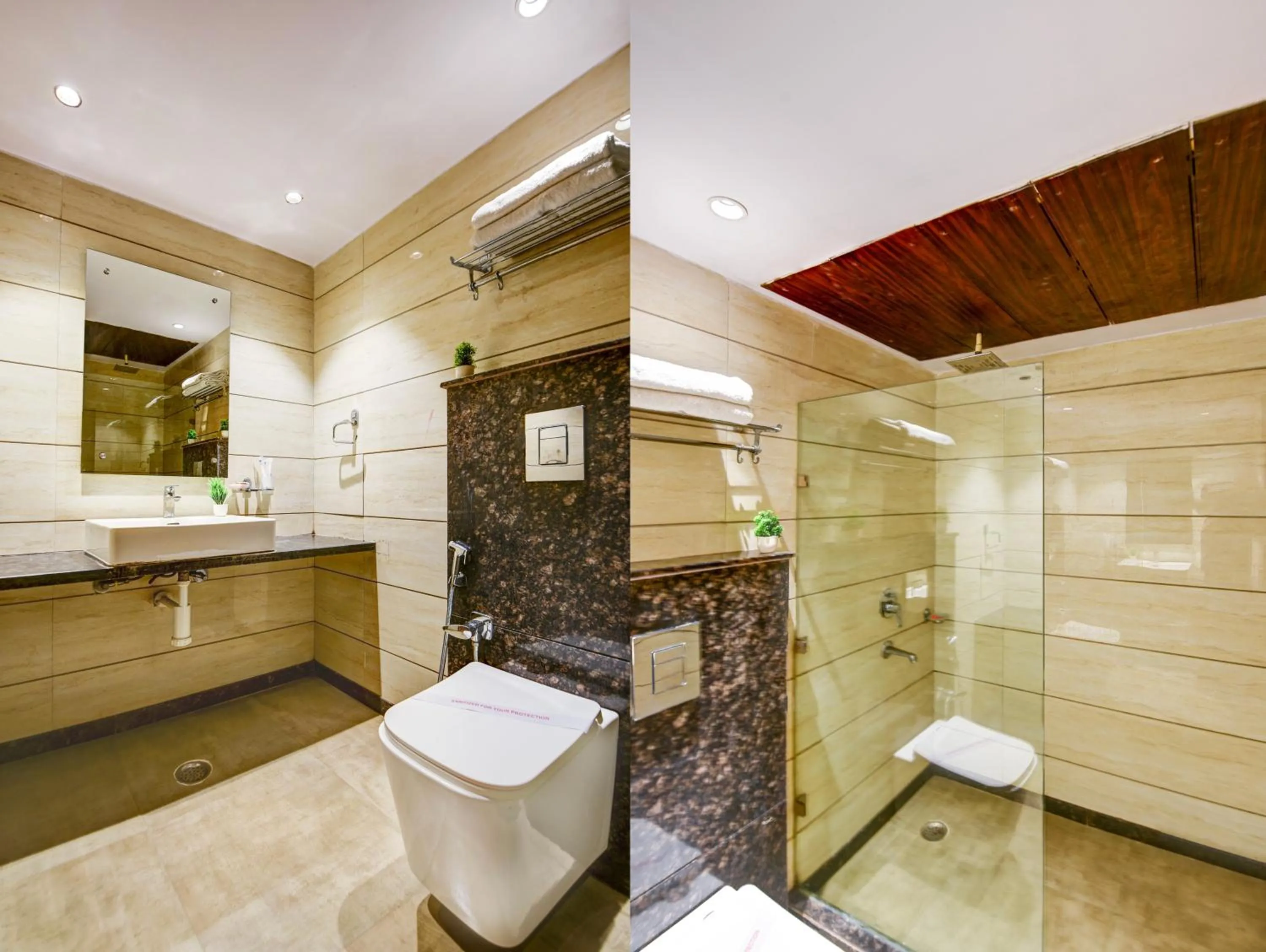 Toilet in The IVY Grand Hotel - 5 Minutes from Connaught Place and New Delhi Railway Station With Free Secured Parking