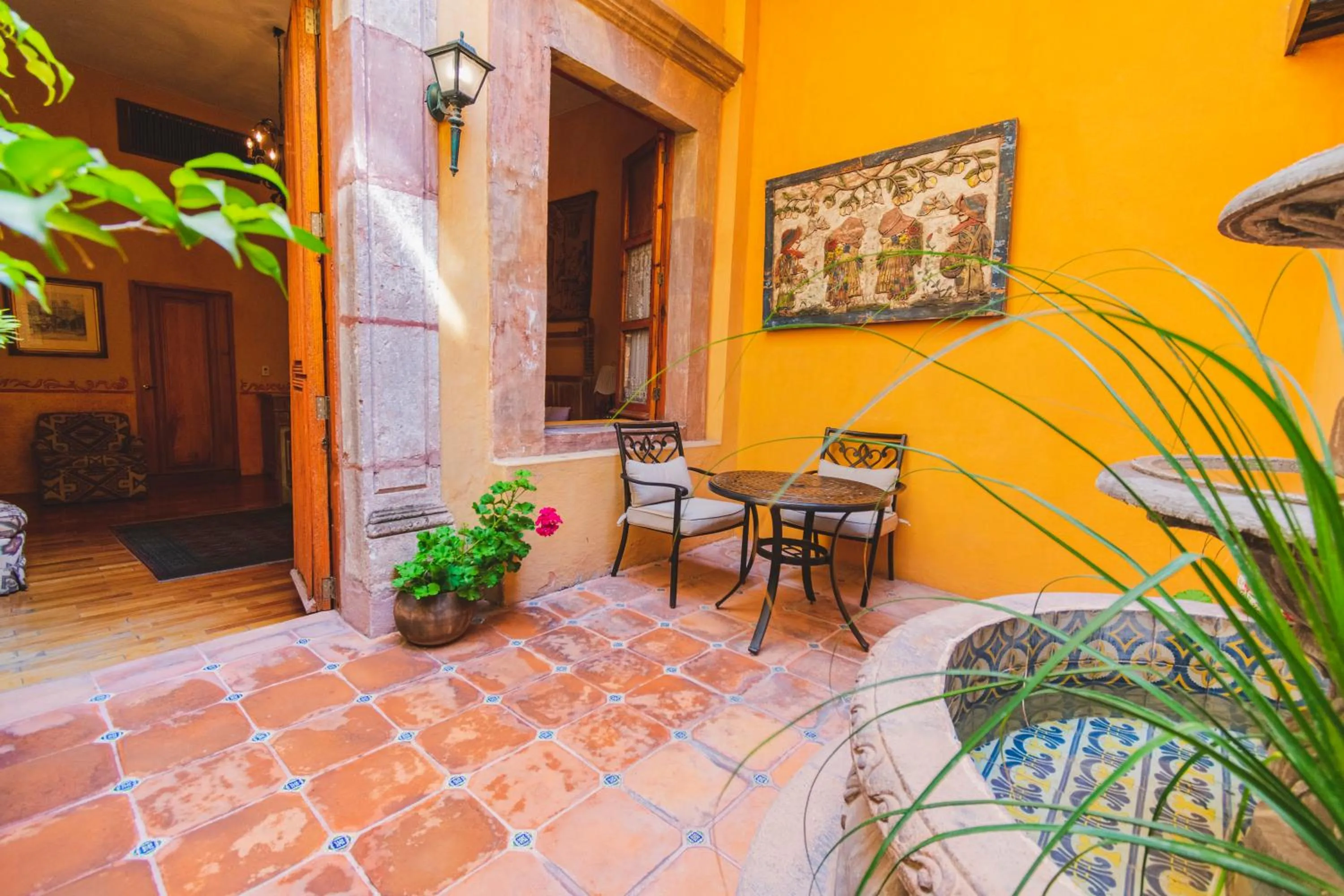 Patio in La Casa de la Marquesa