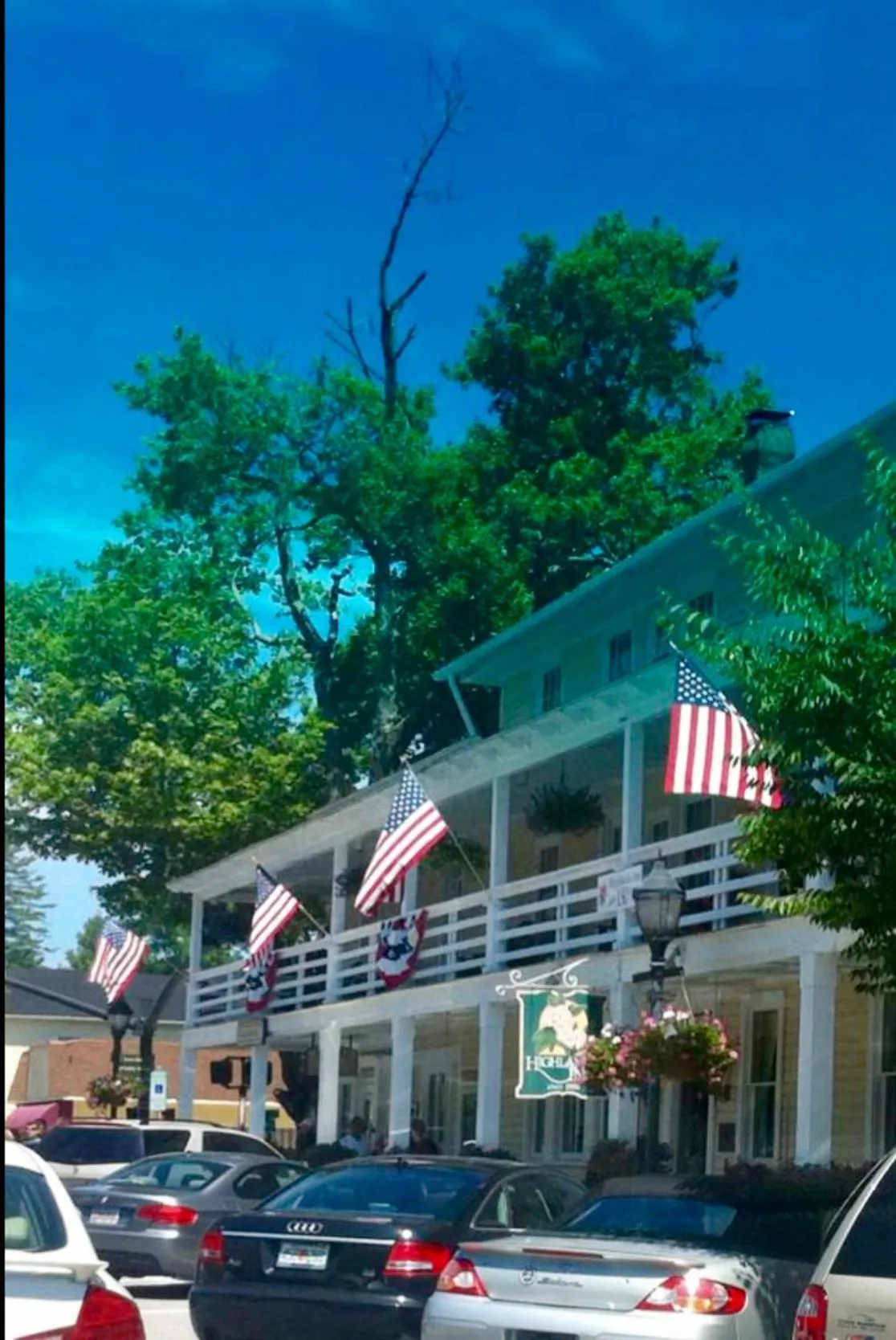 Balcony/Terrace in Highlands Inn