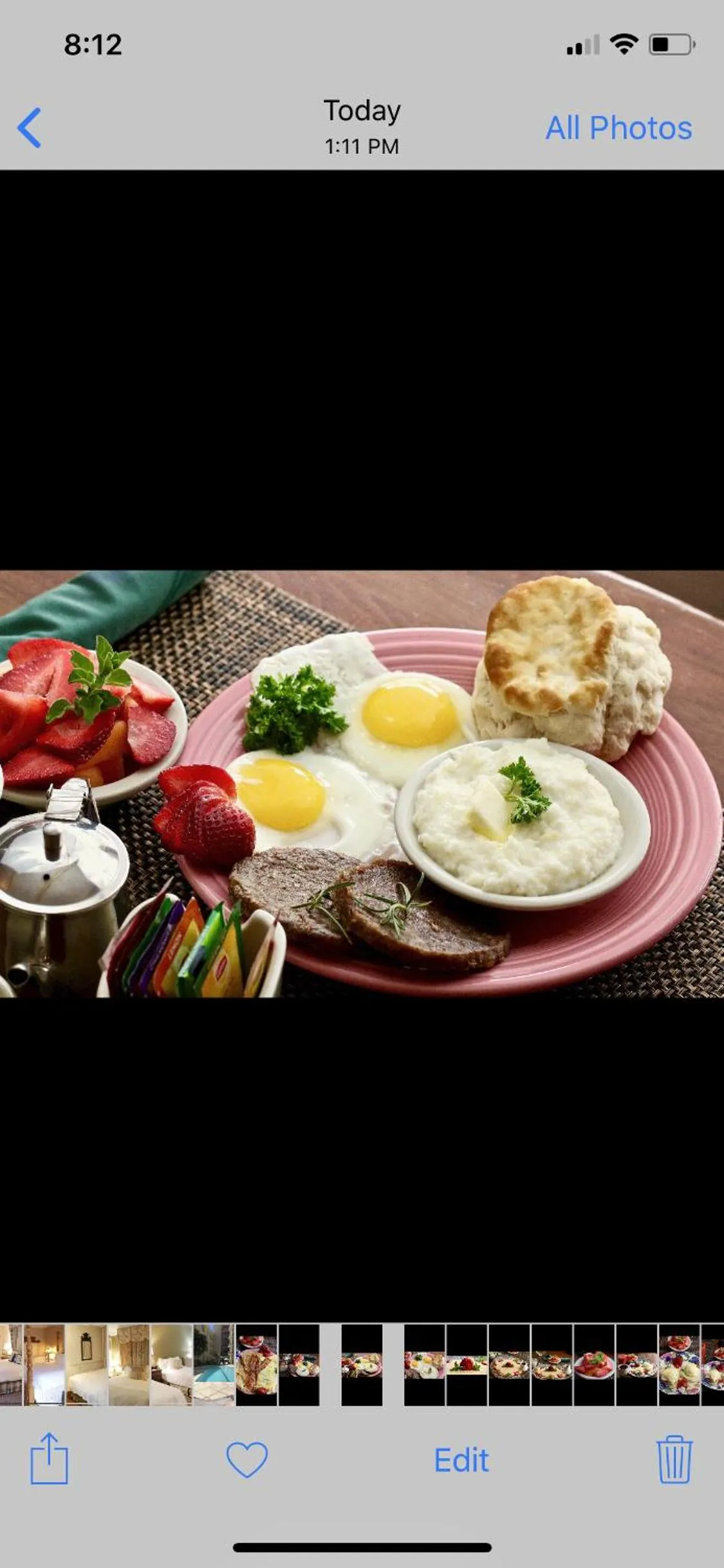 Breakfast in Highlands Inn