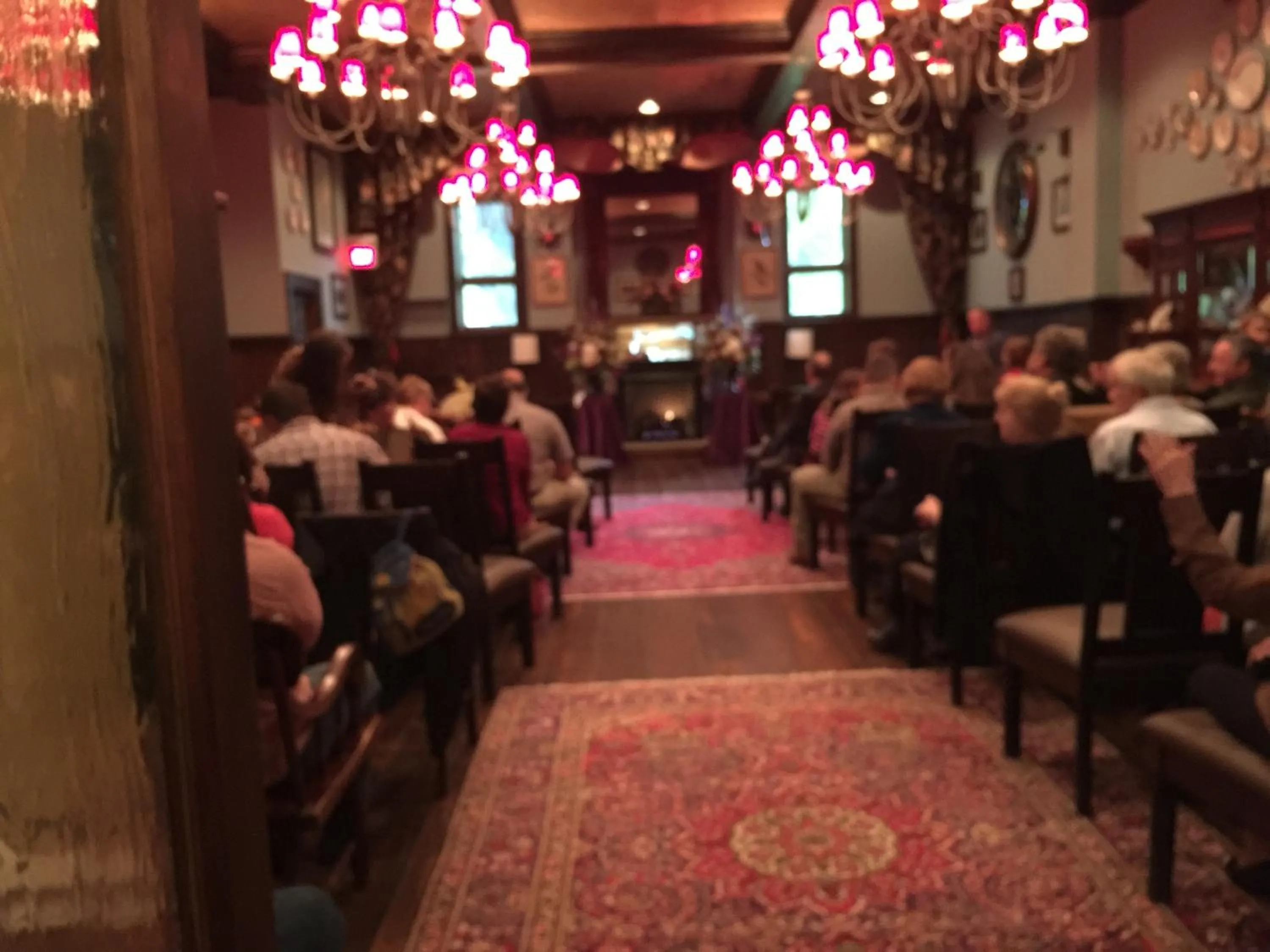 group of guests in Highlands Inn