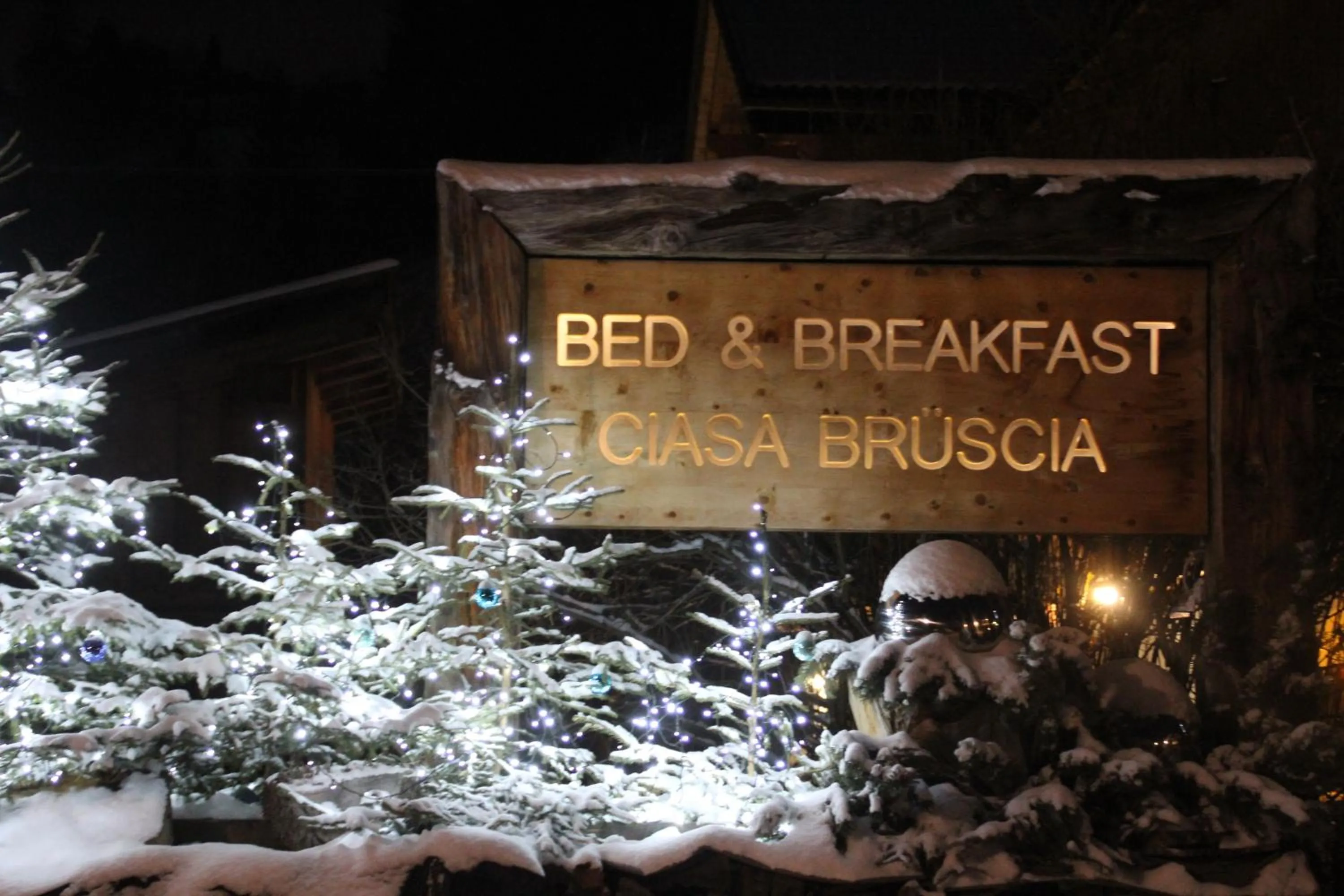 Garden in B&B Ciasa Brüscia