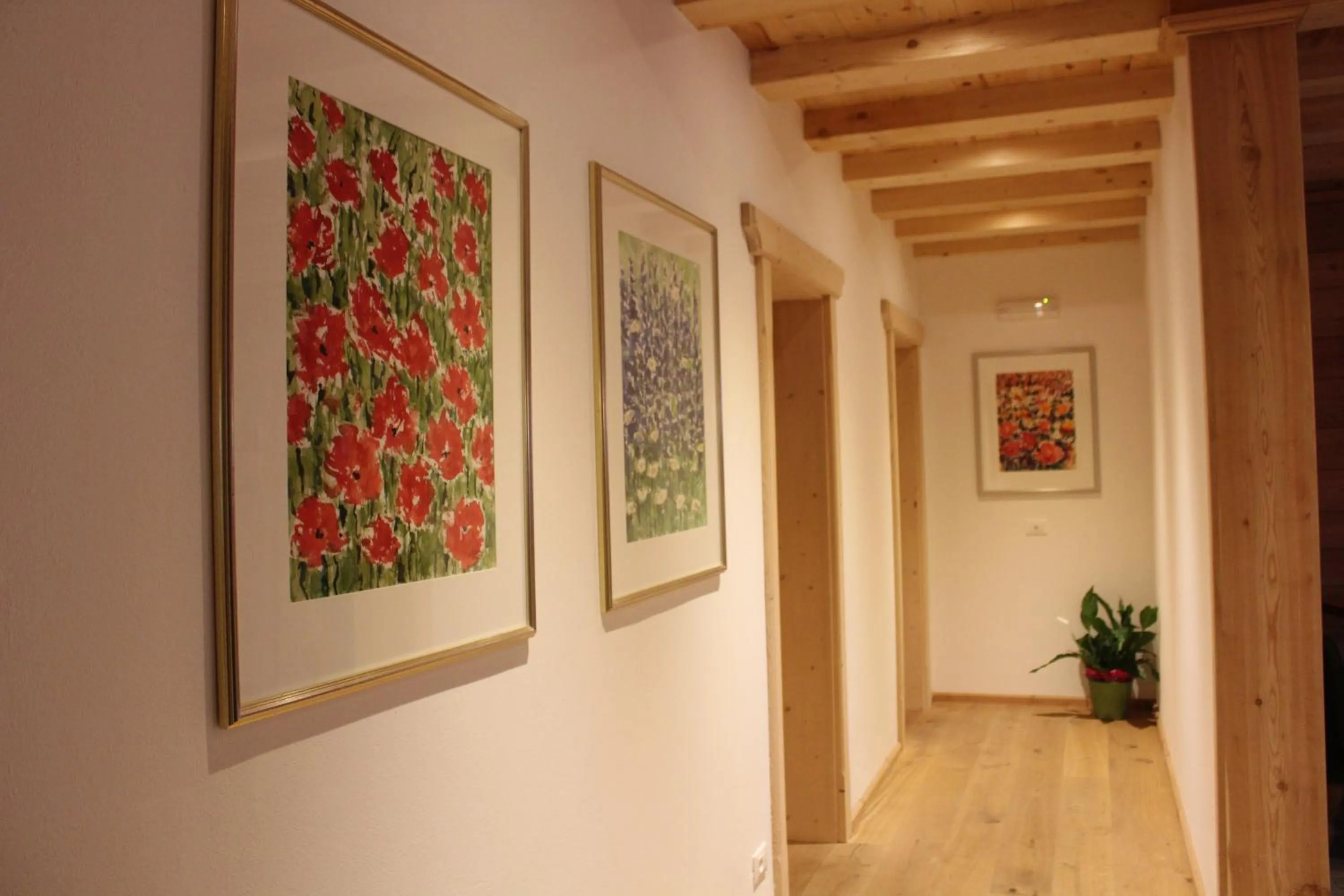 Decorative detail in B&B Ciasa Brüscia