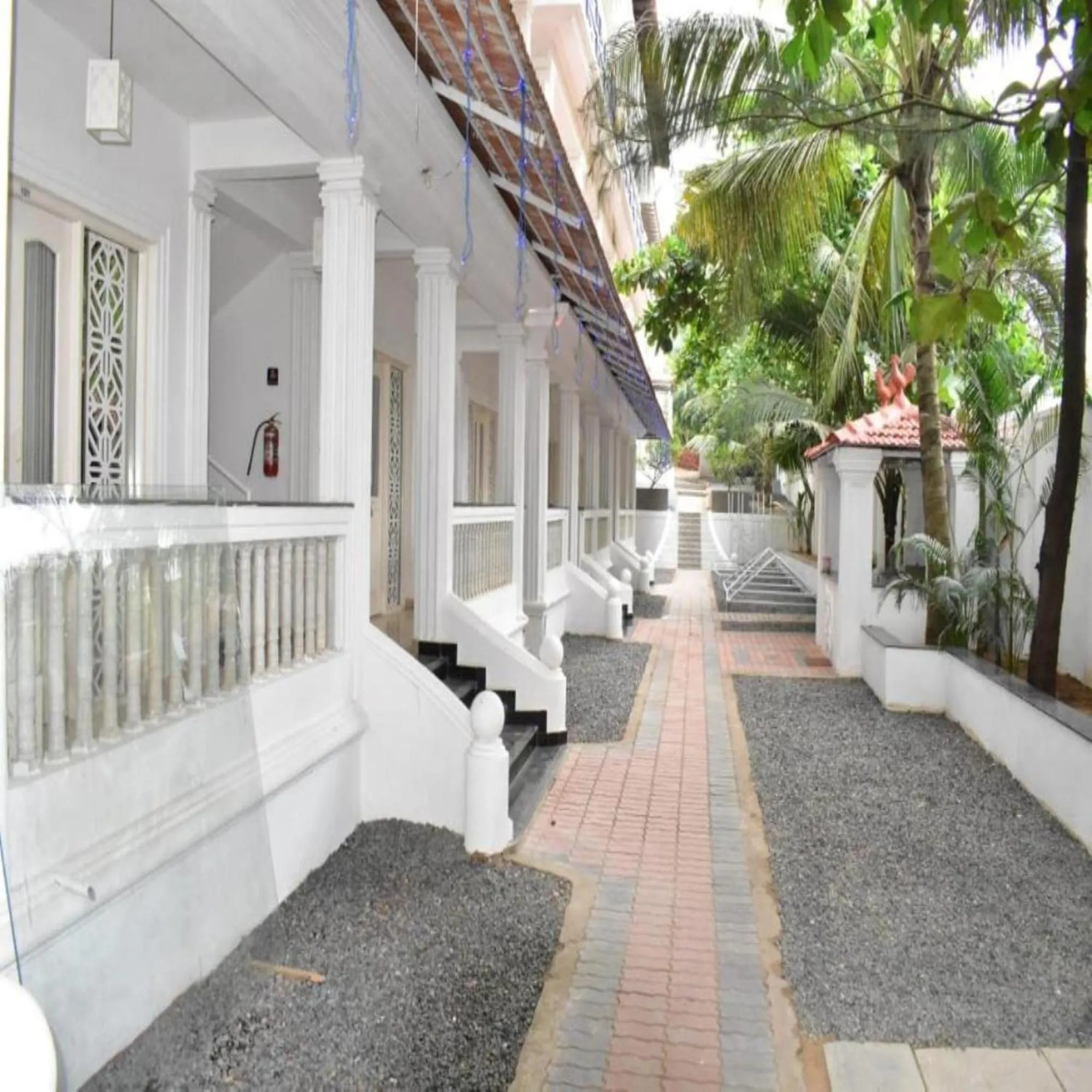 Facade/entrance in Lillywoods Zac Beach Resort, Calangute