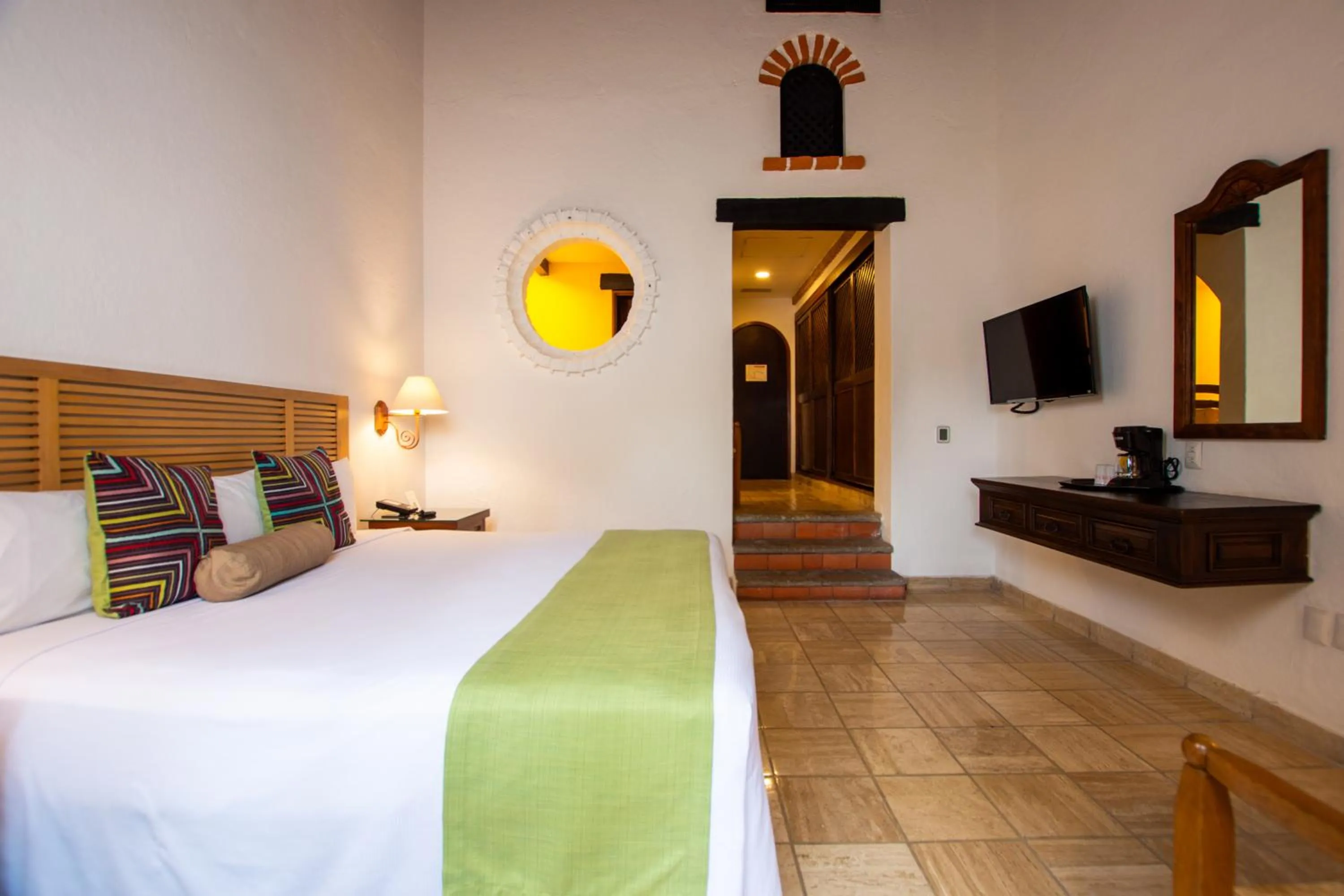 Bed in Hacienda Buenaventura Hotel & Mexican Charm - All Inclusive