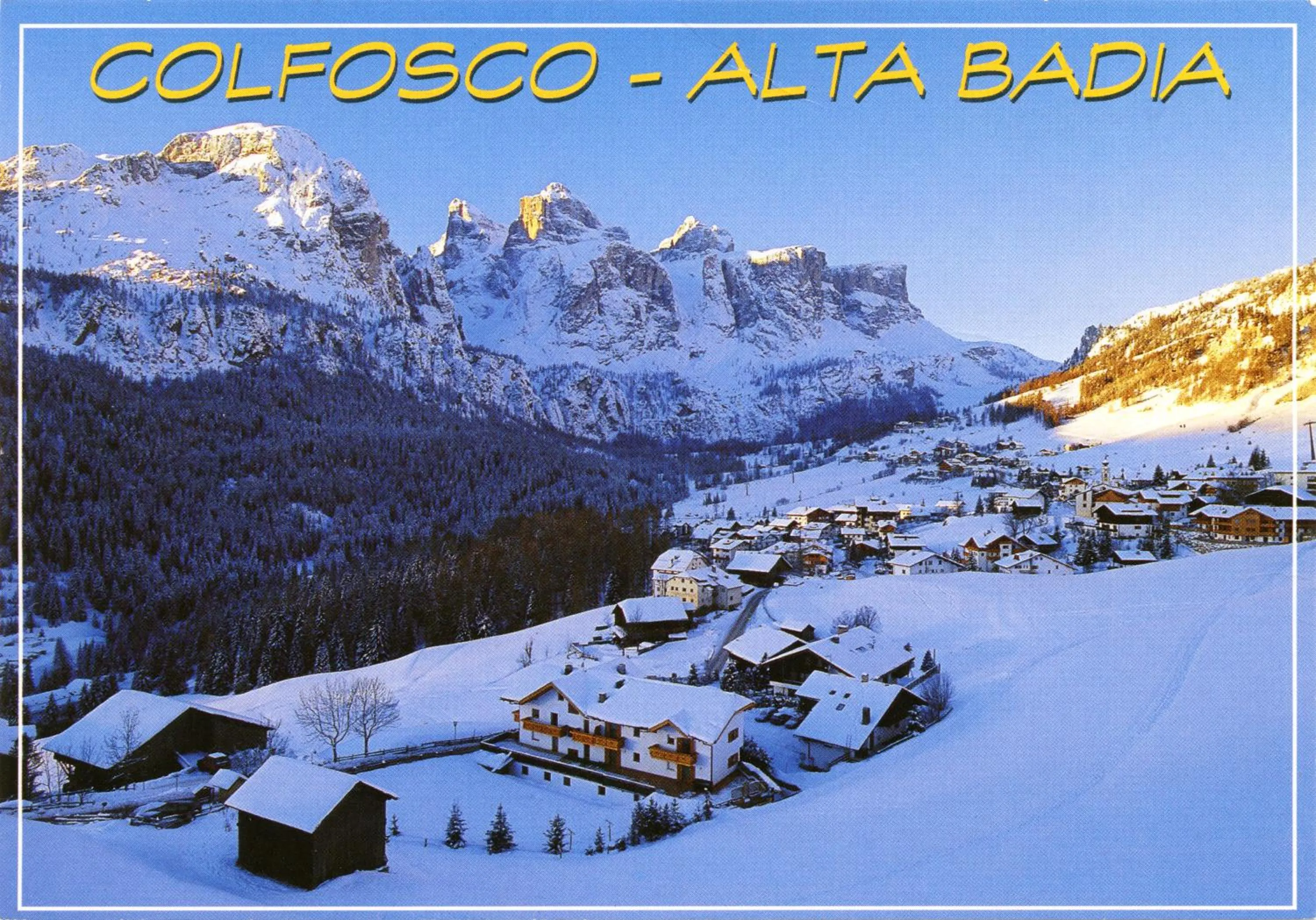 Area and facilities in Apartments Residence Alta Badia