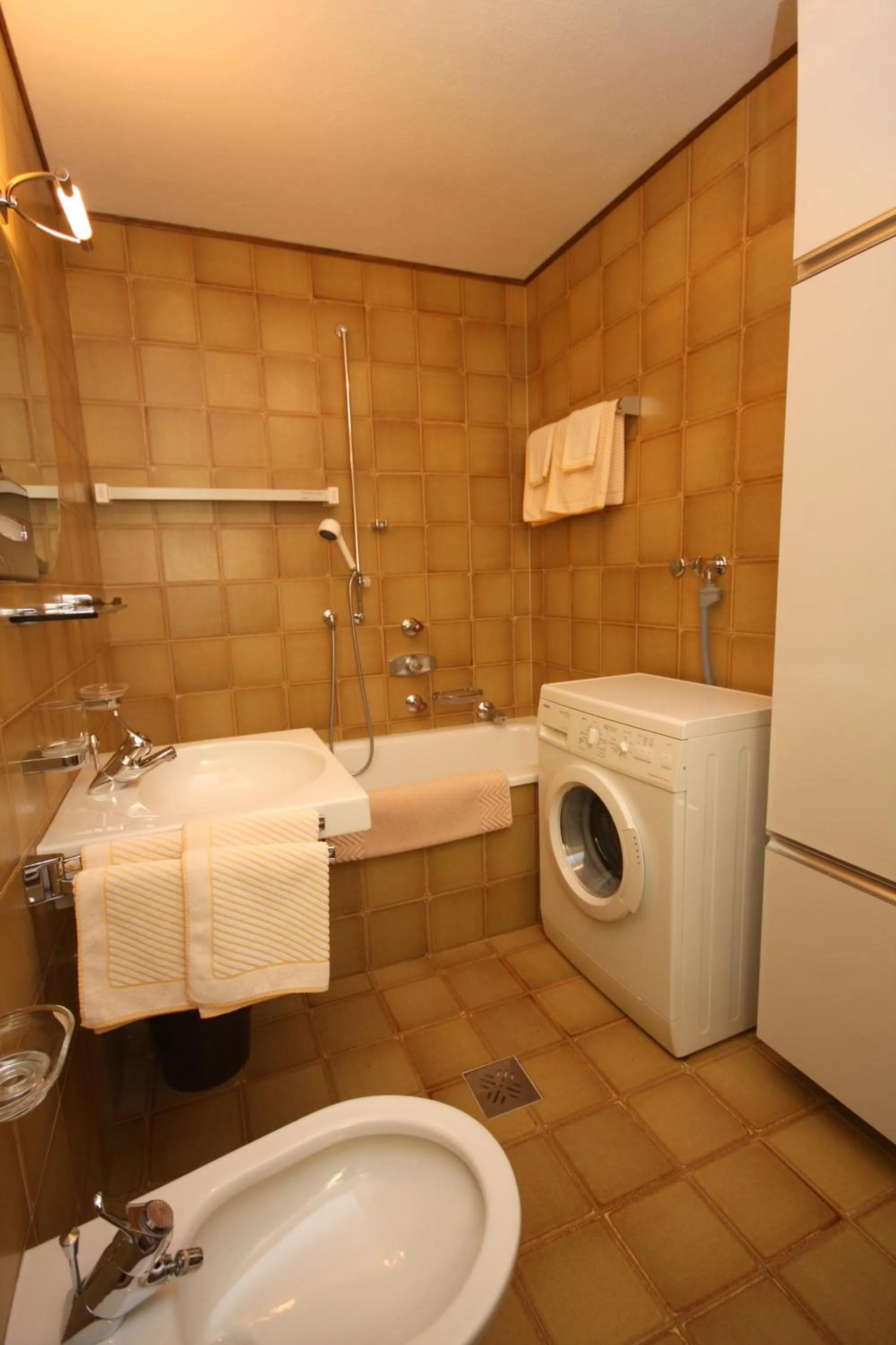 Bathroom in Apartments Residence Alta Badia