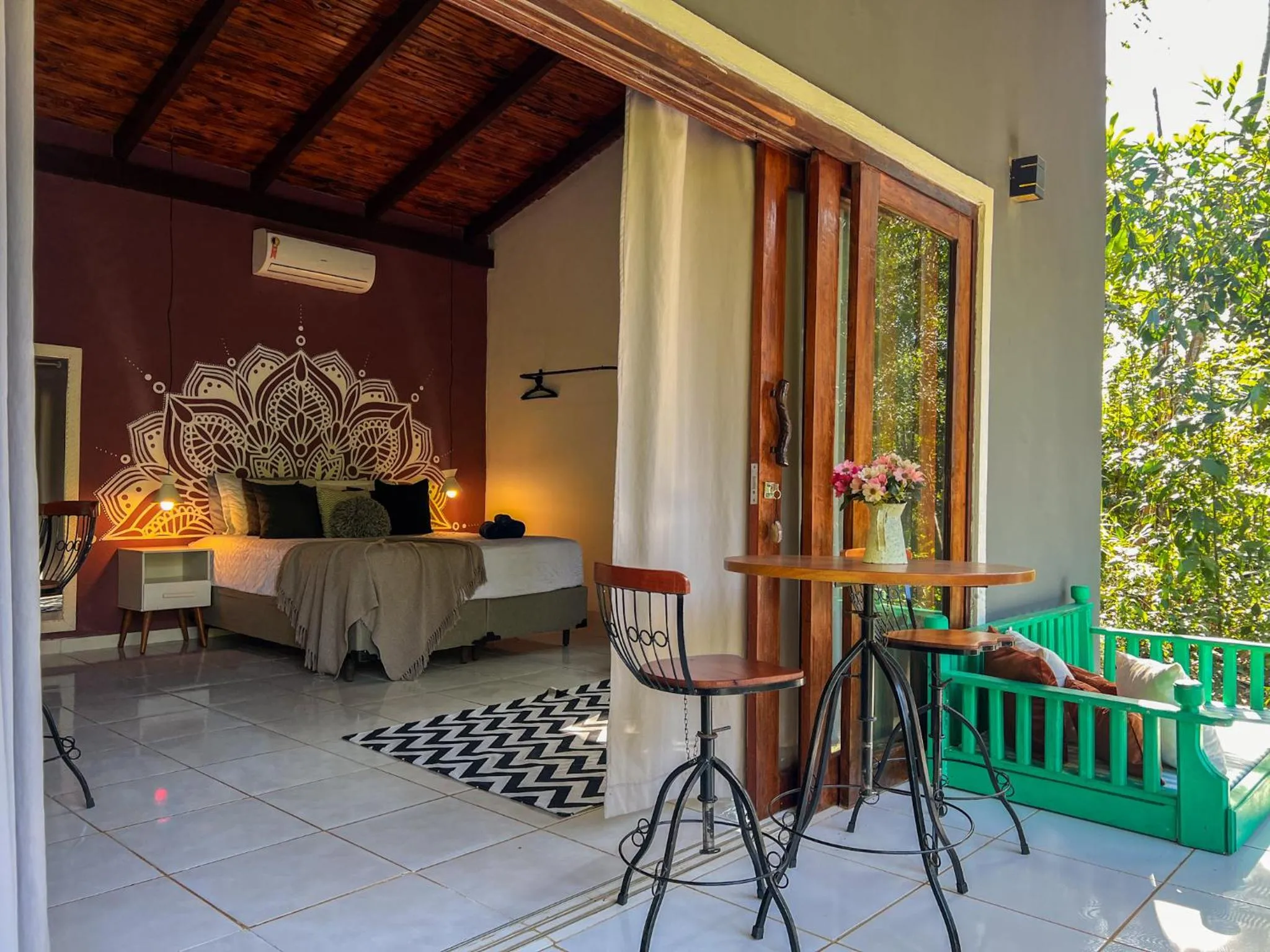 Patio in Chalés Pura Vida