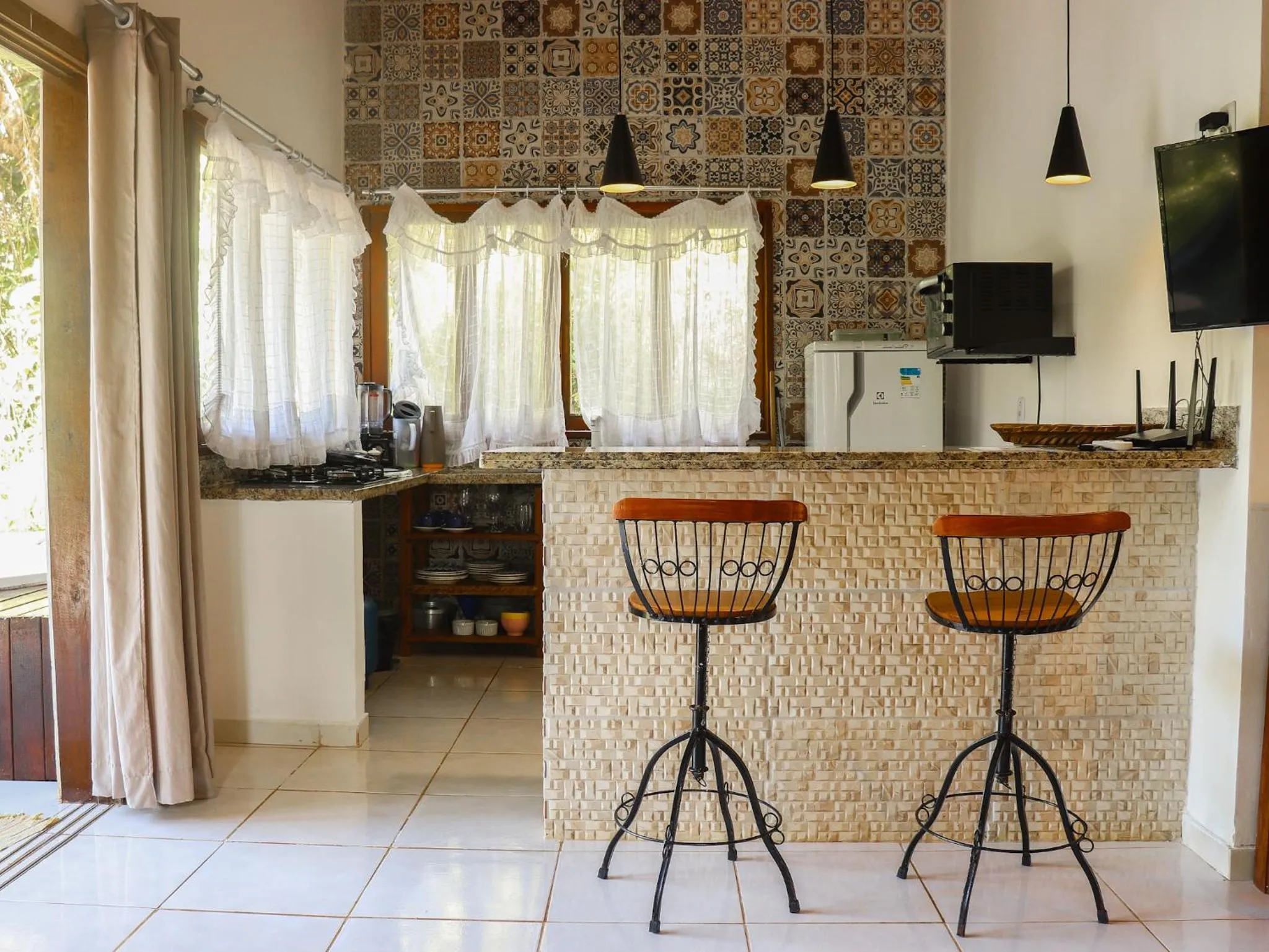 TV and multimedia in Chalés Pura Vida