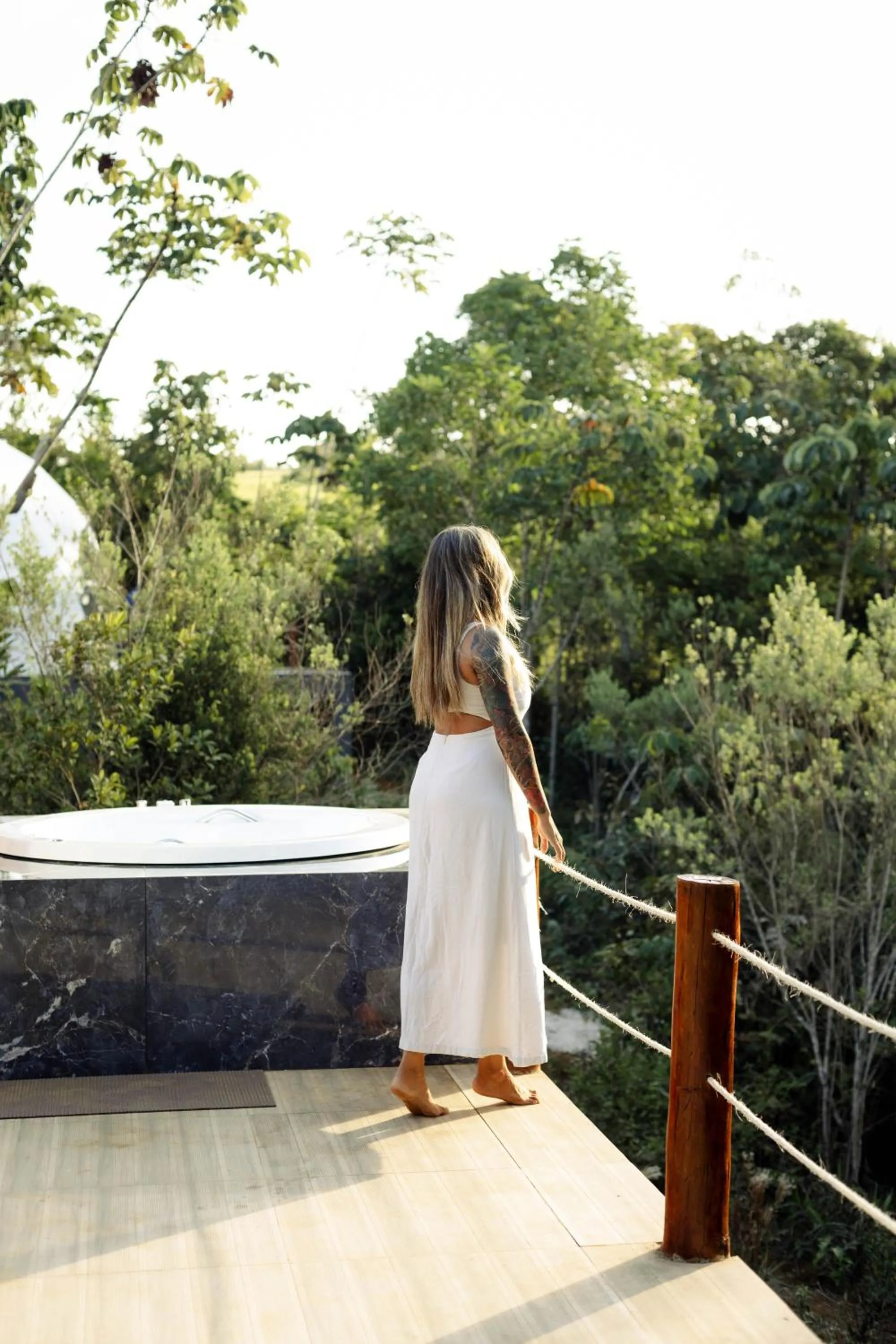 Natural landscape in Chalés Pura Vida