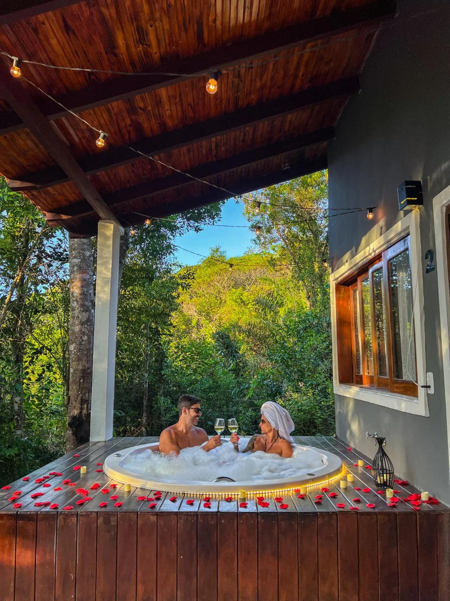 Food and drinks in Chalés Pura Vida