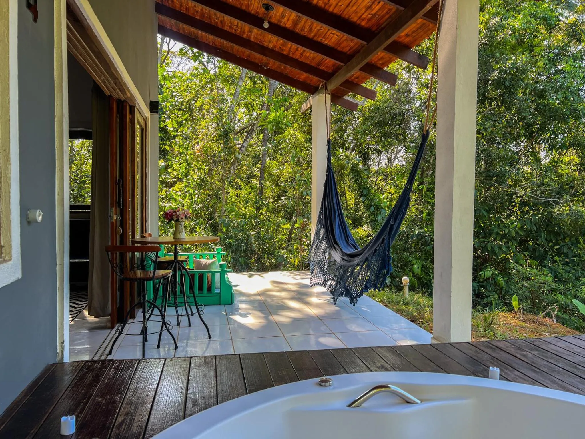 Natural landscape in Chalés Pura Vida