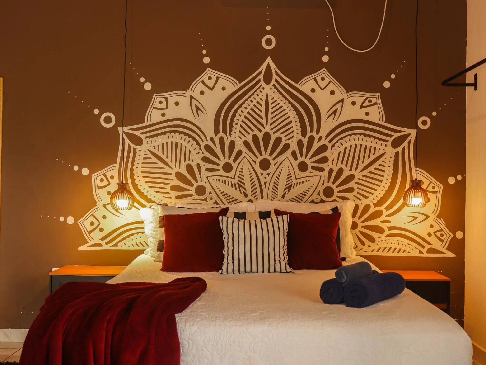 Bed in Chalés Pura Vida