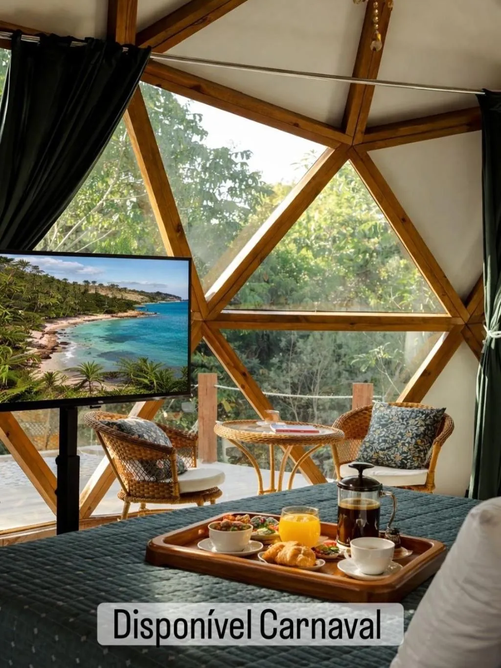 Food and drinks in Chalés Pura Vida