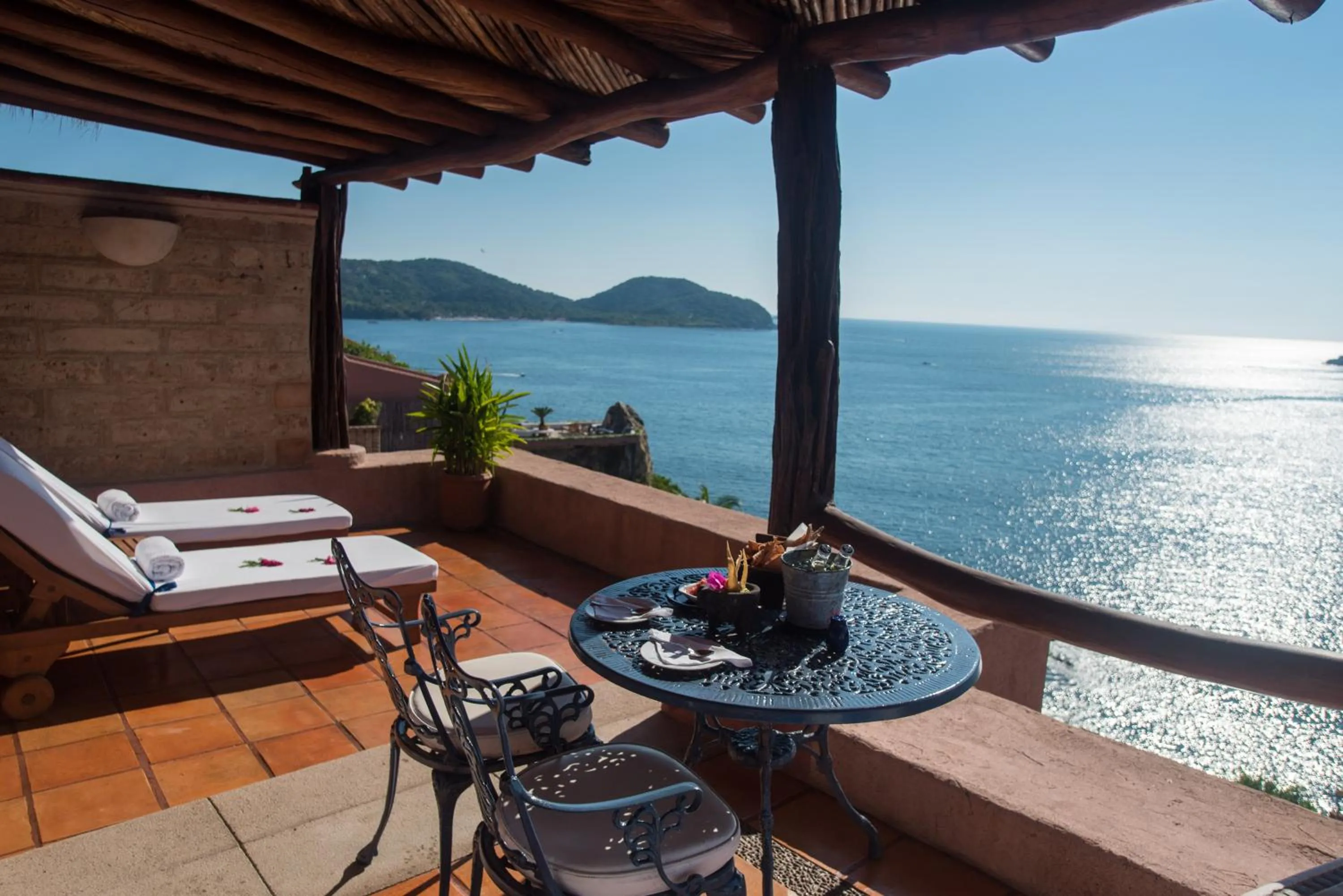 Balcony/Terrace in La Casa Que Canta