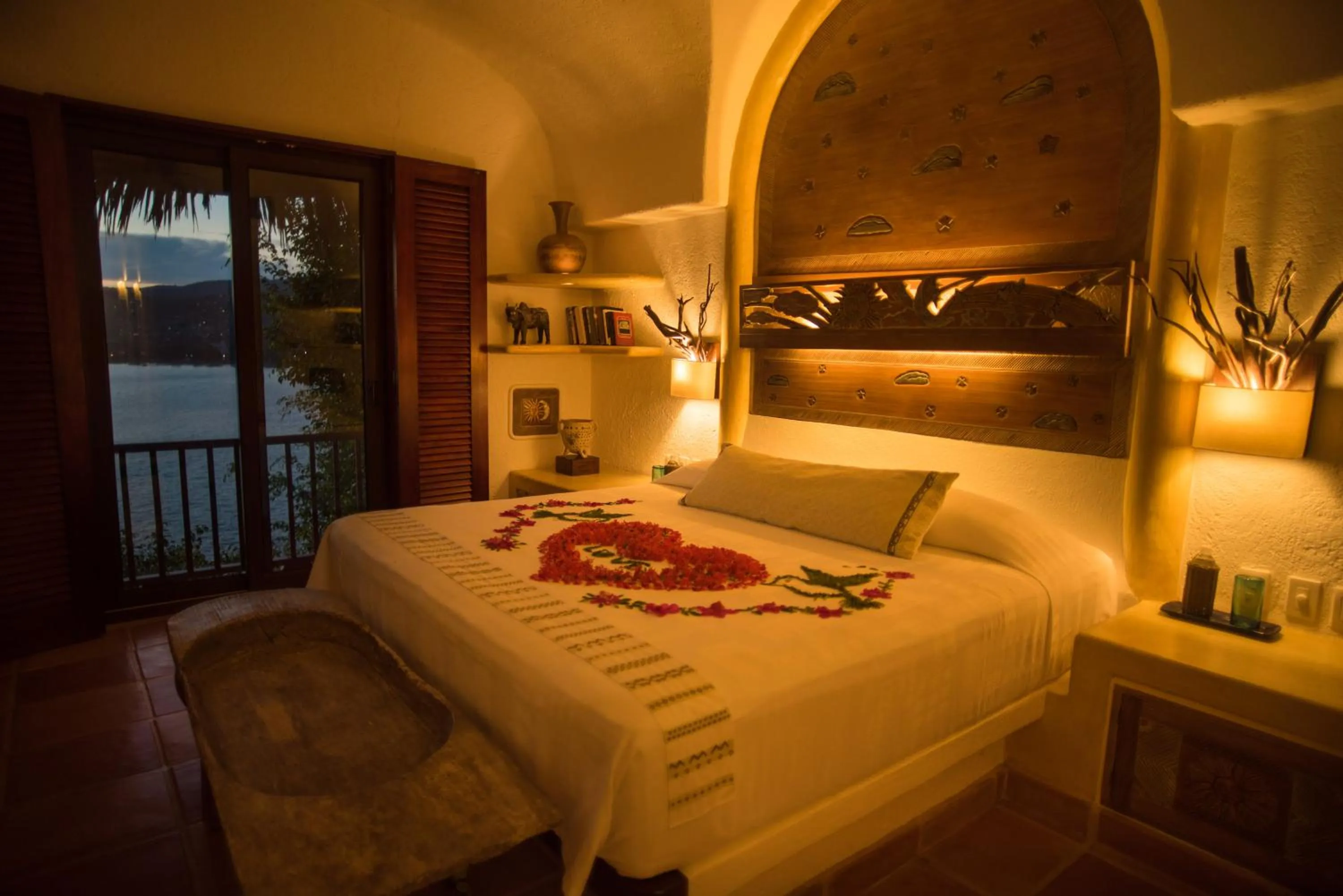 Bed in La Casa Que Canta