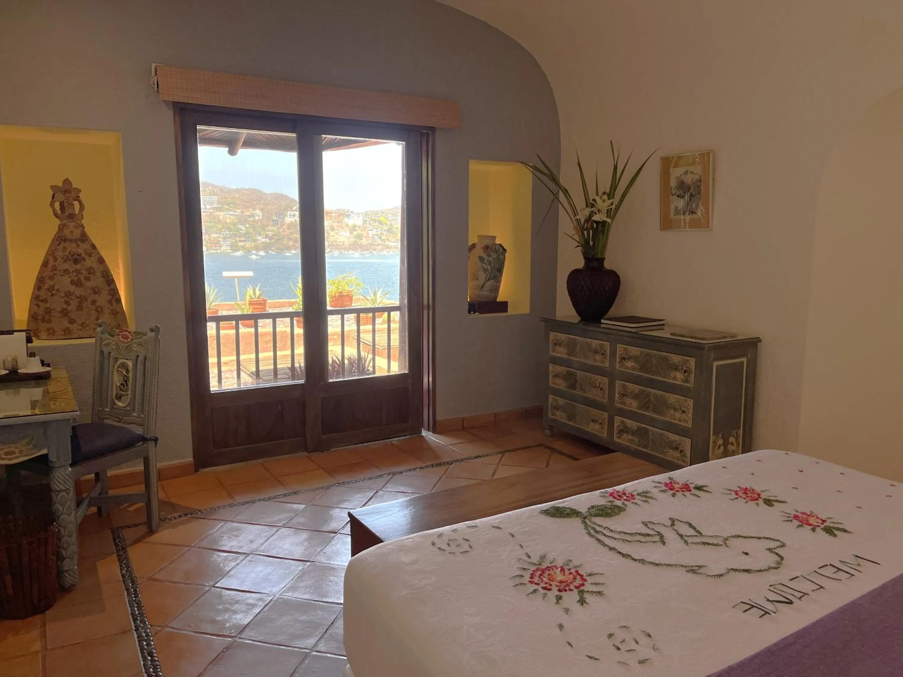 Coffee/tea facilities, Bed in La Casa Que Canta