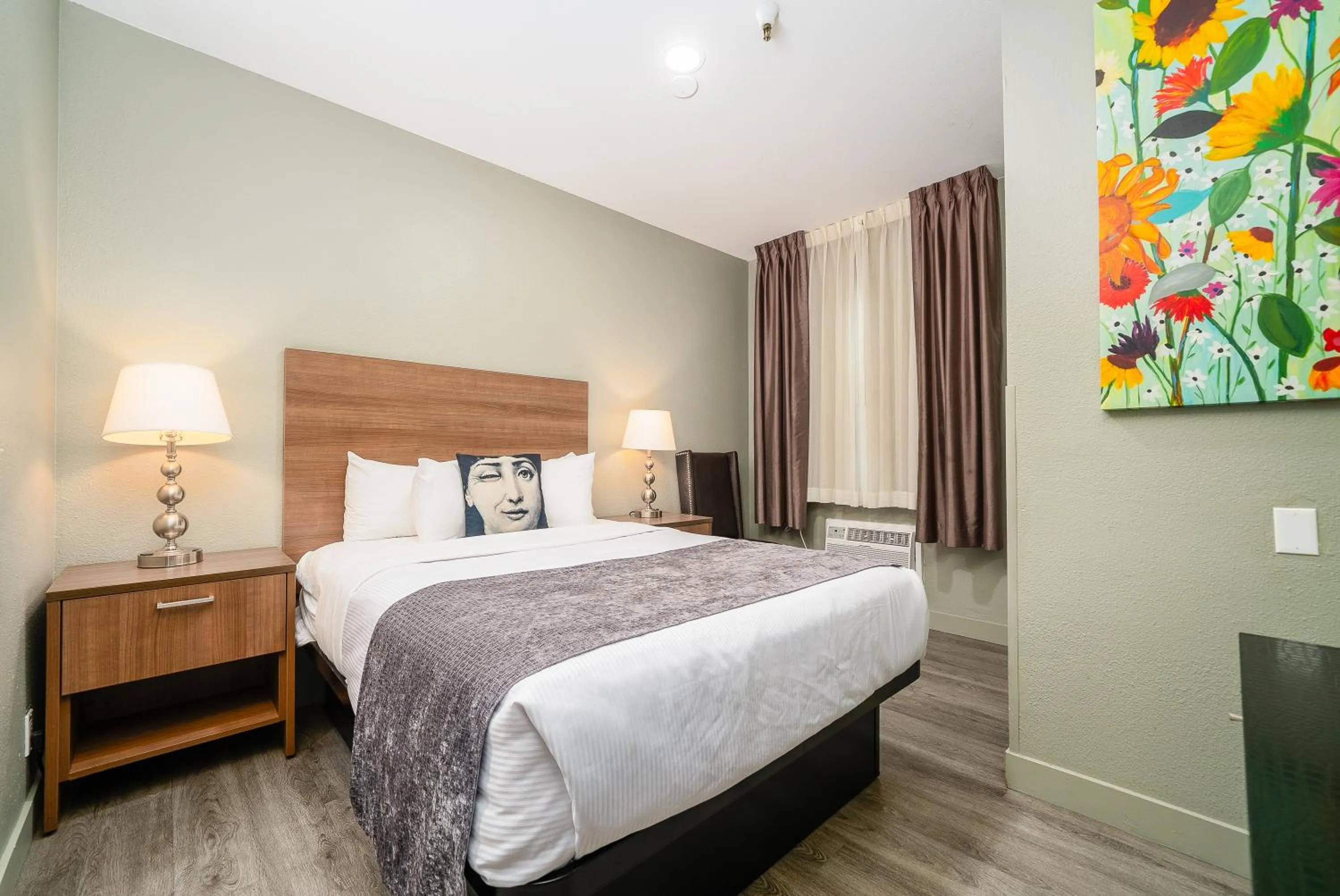 Bedroom, Bed in Urban Boutique Hotel- Little Italy, Downtown San Diego