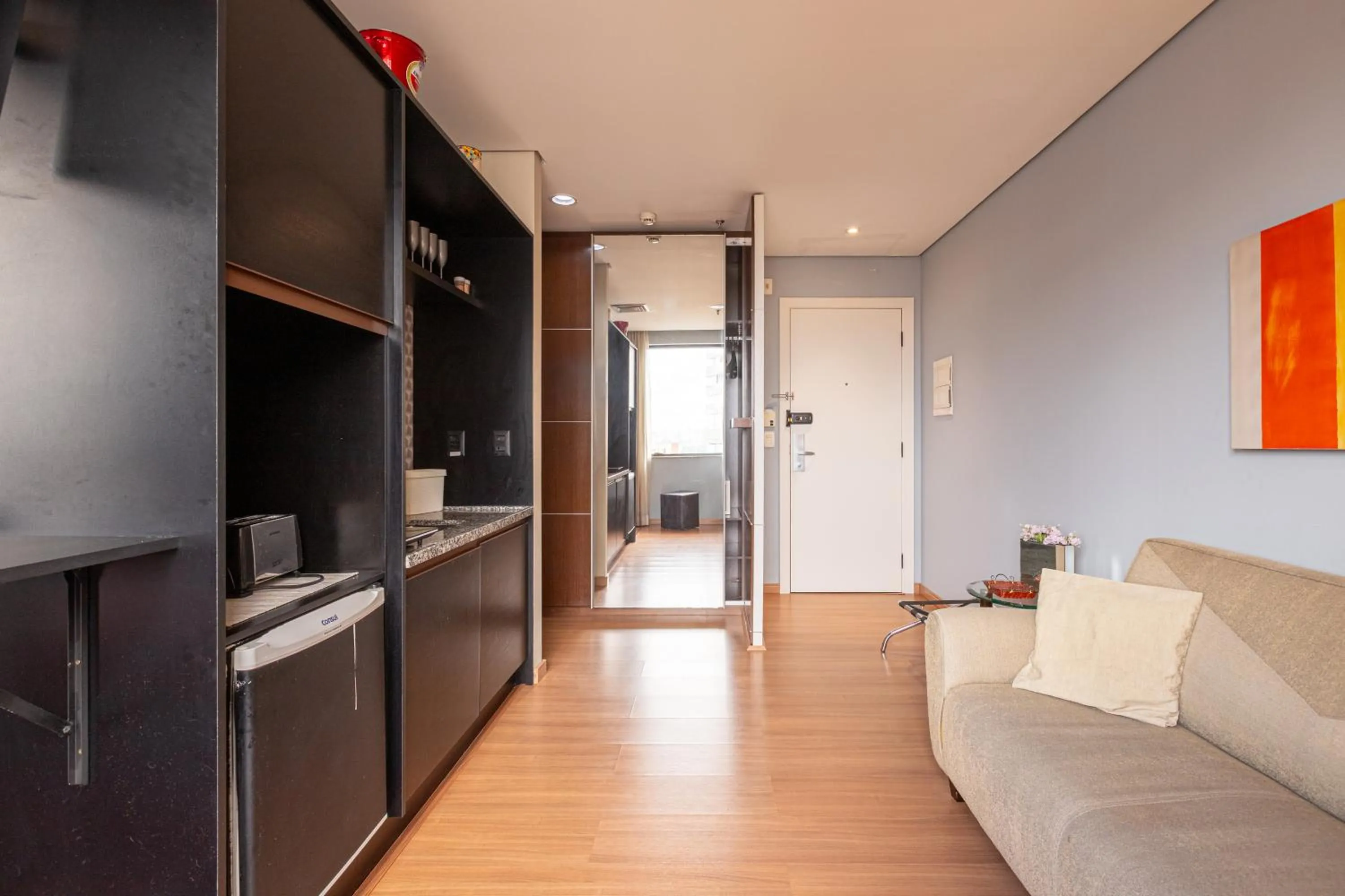 Kitchen or kitchenette in Flat Osasco Trade Center