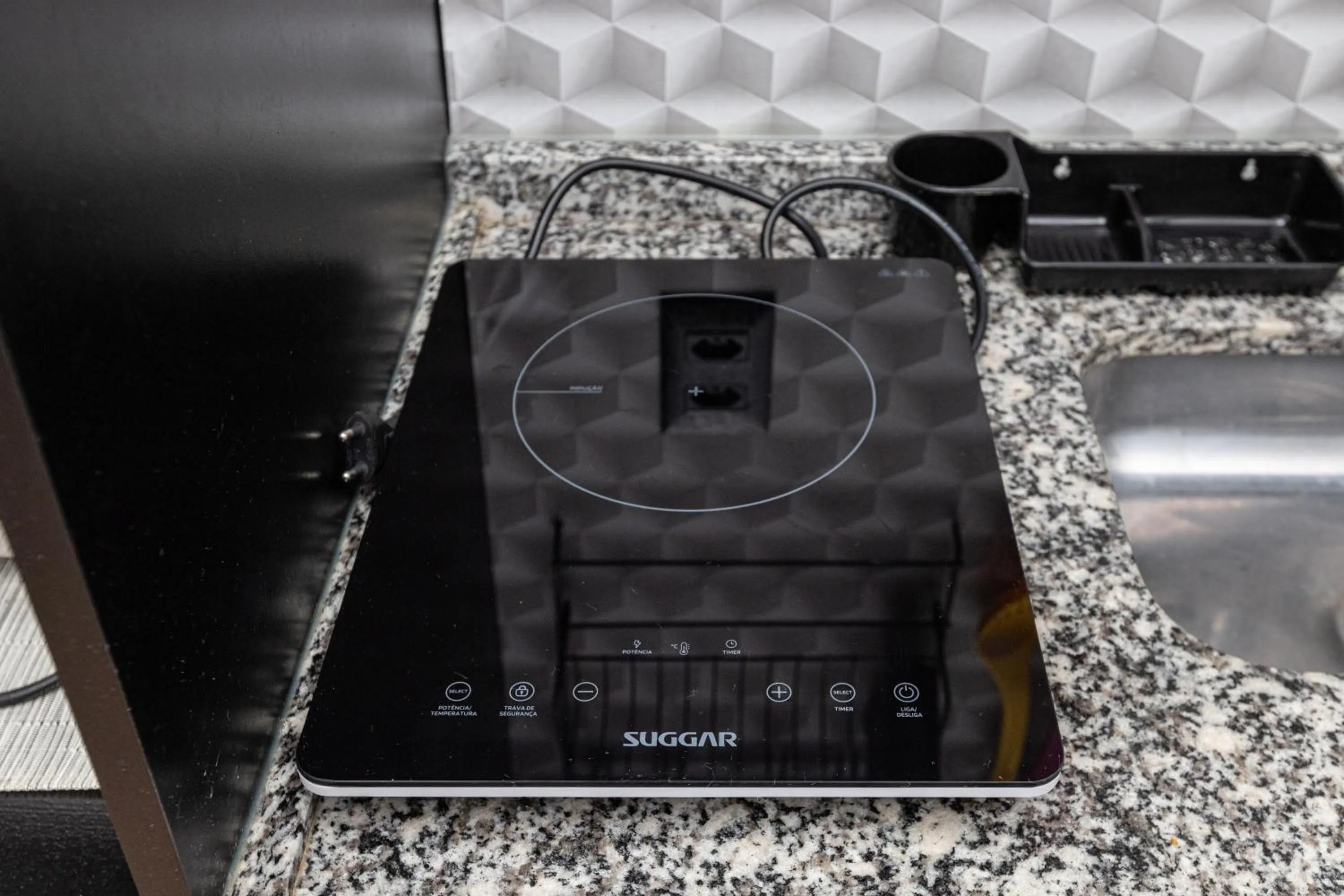 Kitchen or kitchenette in Flat Osasco Trade Center