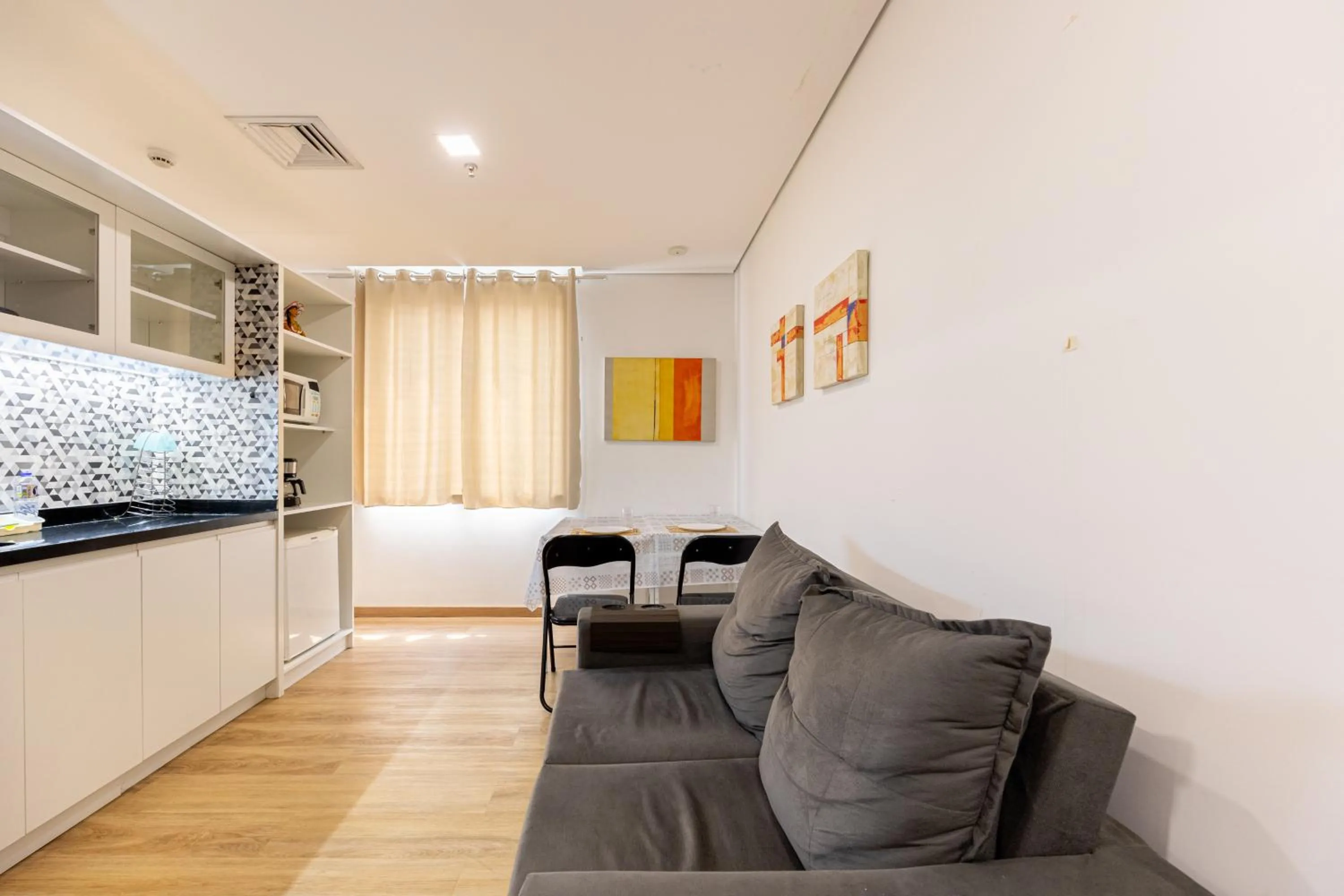 Kitchen or kitchenette in Flat Osasco Trade Center