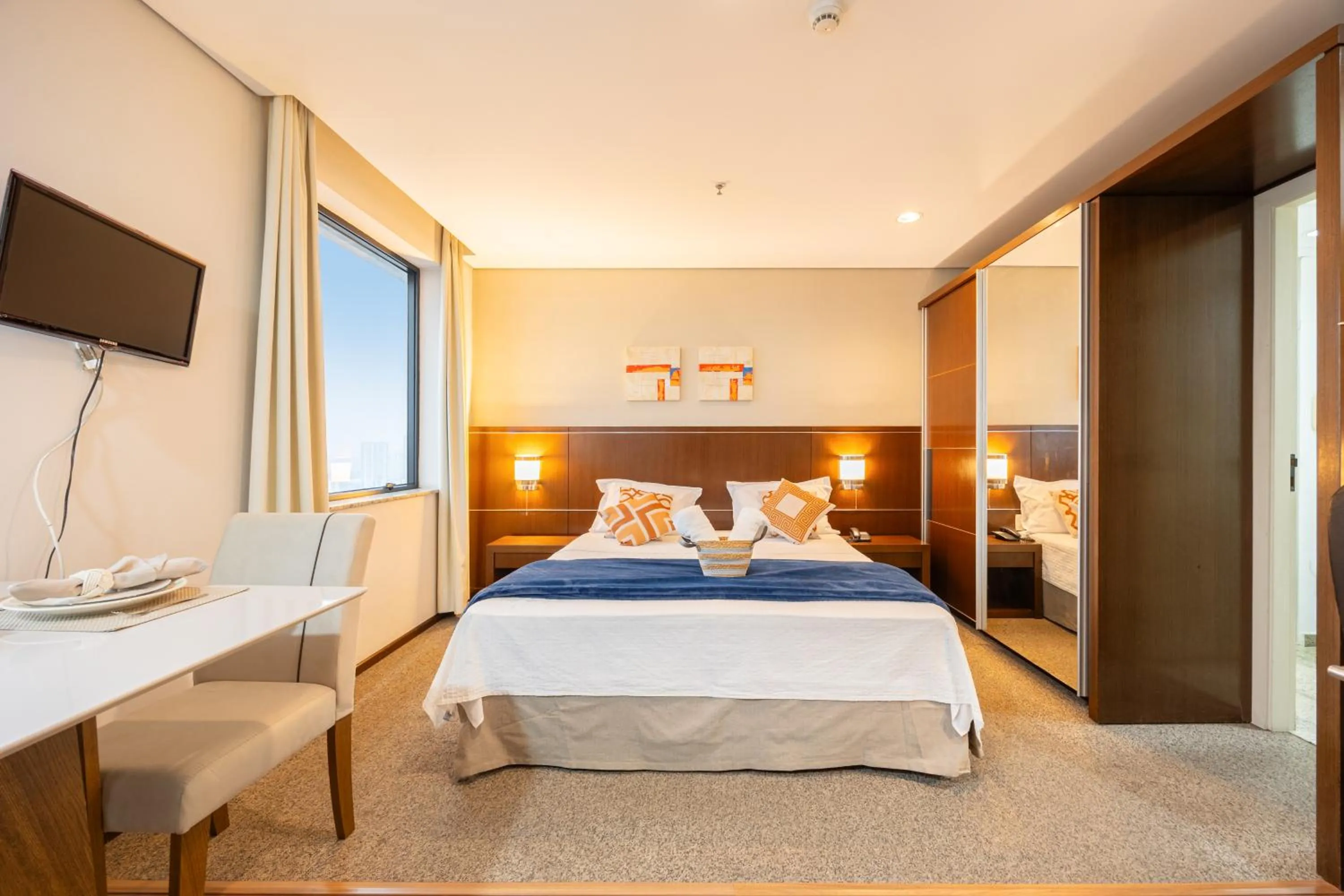 Bed in Hospedez - Flat Osasco Trade Center