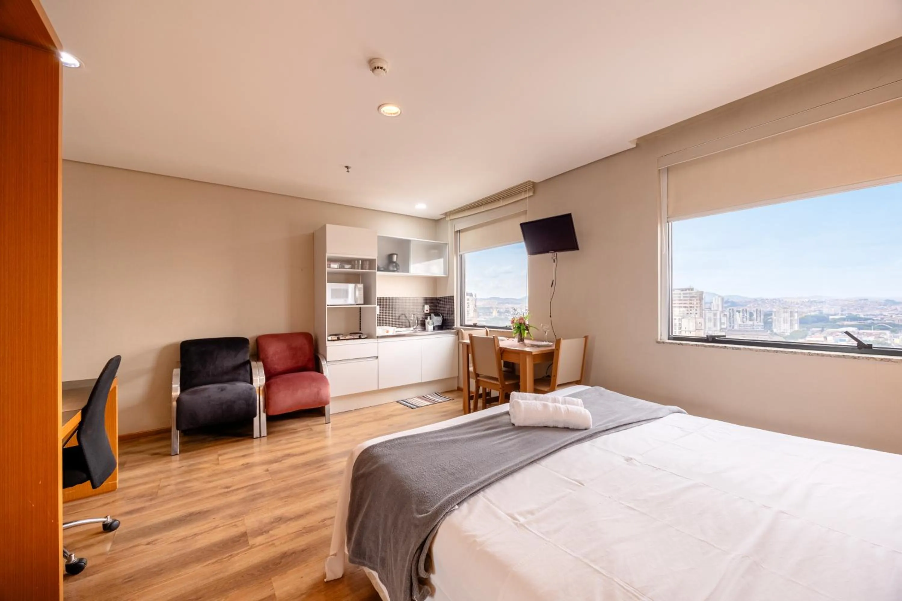 Bed in Hospedez - Flat Osasco Trade Center