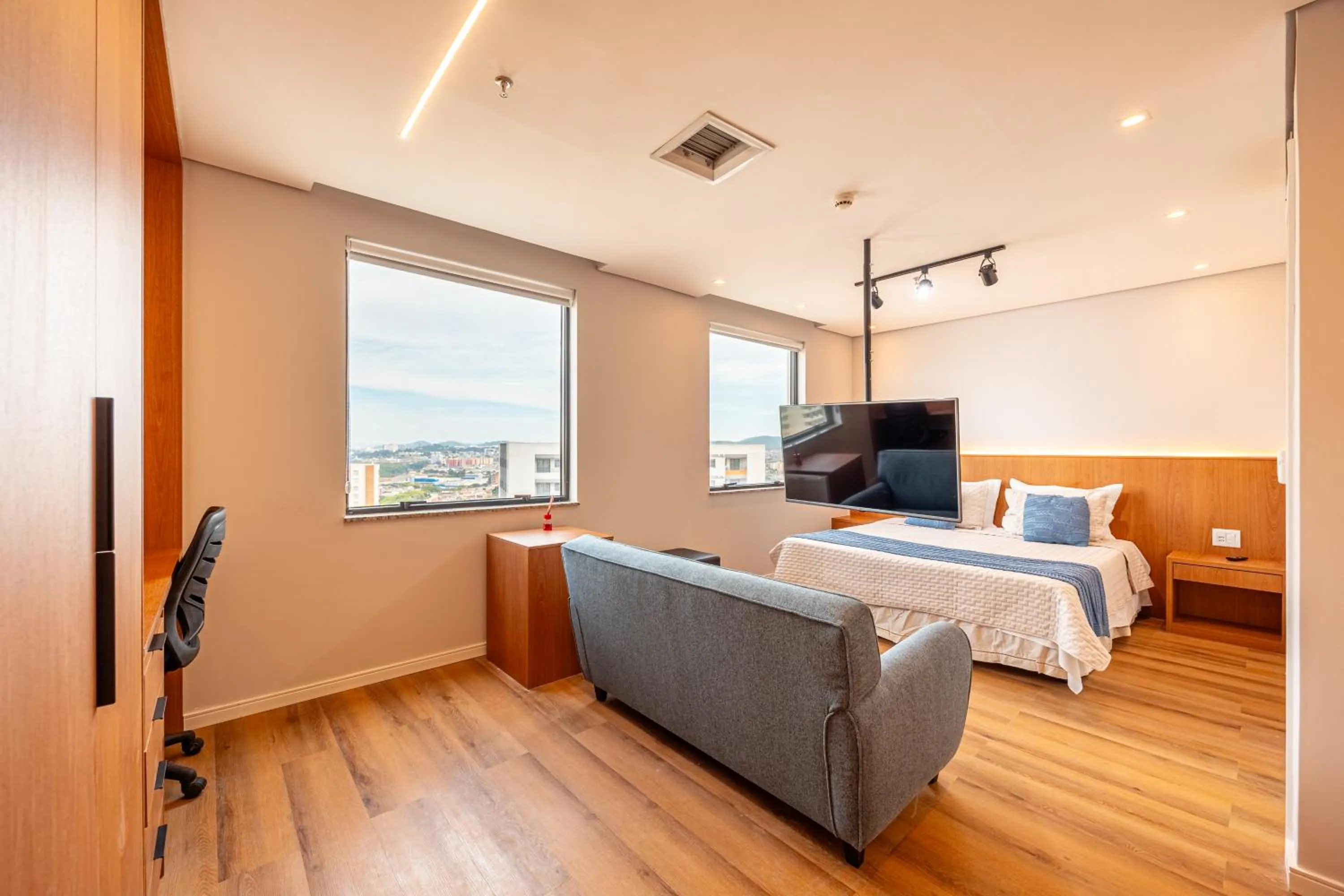 Bed in Hospedez - Flat Osasco Trade Center