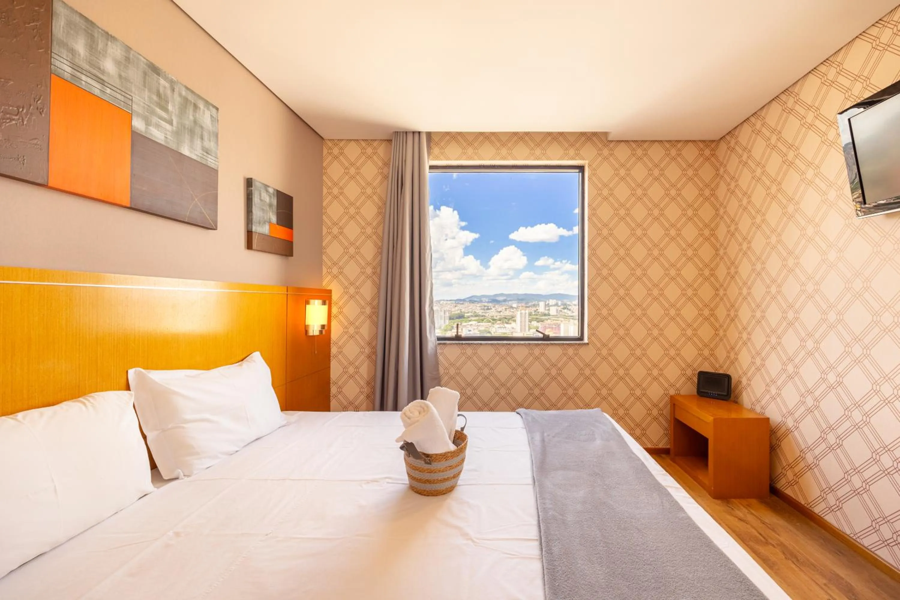 Bed in Hospedez - Flat Osasco Trade Center