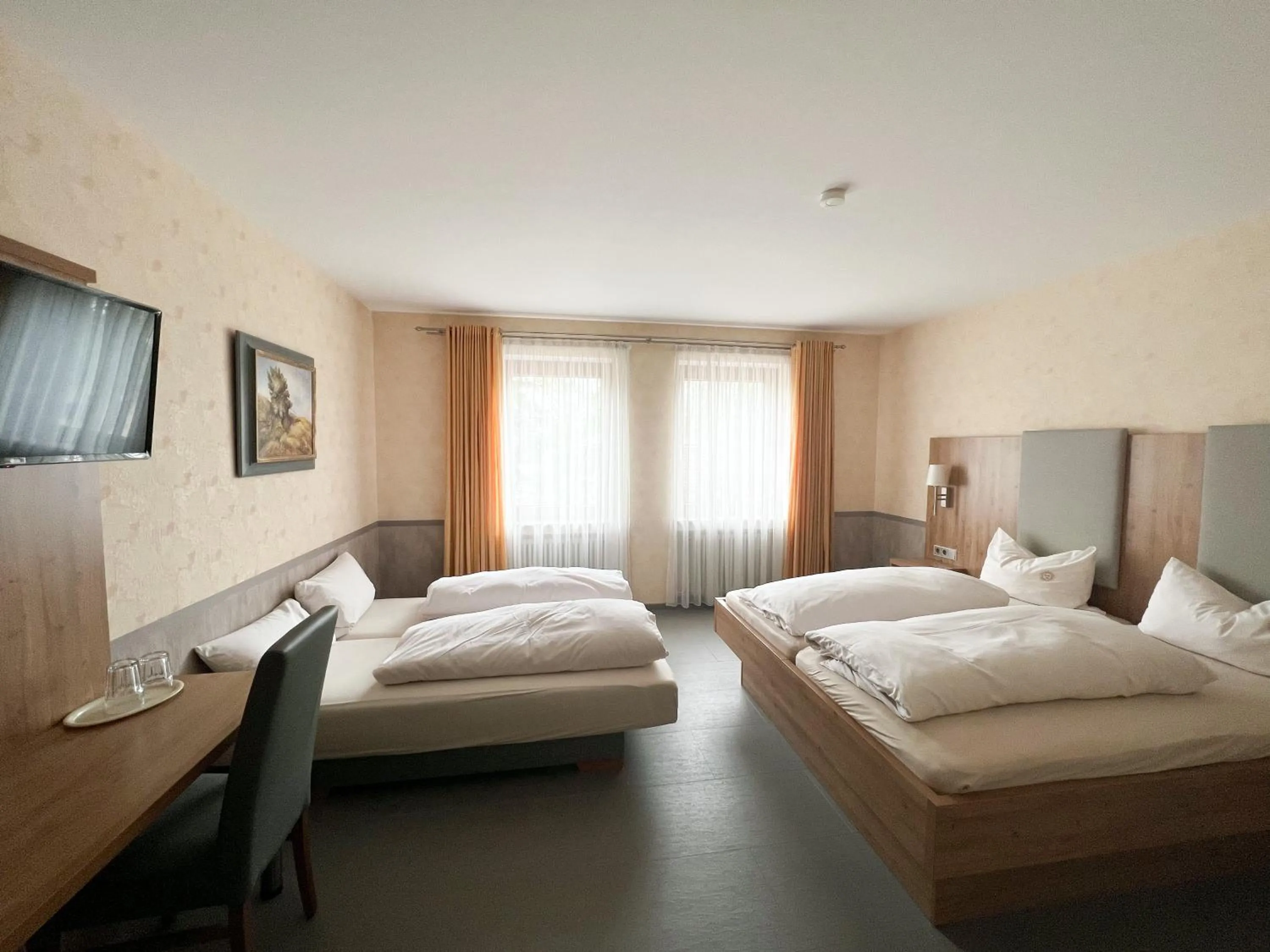 Bed in Hotel Garni Illertal