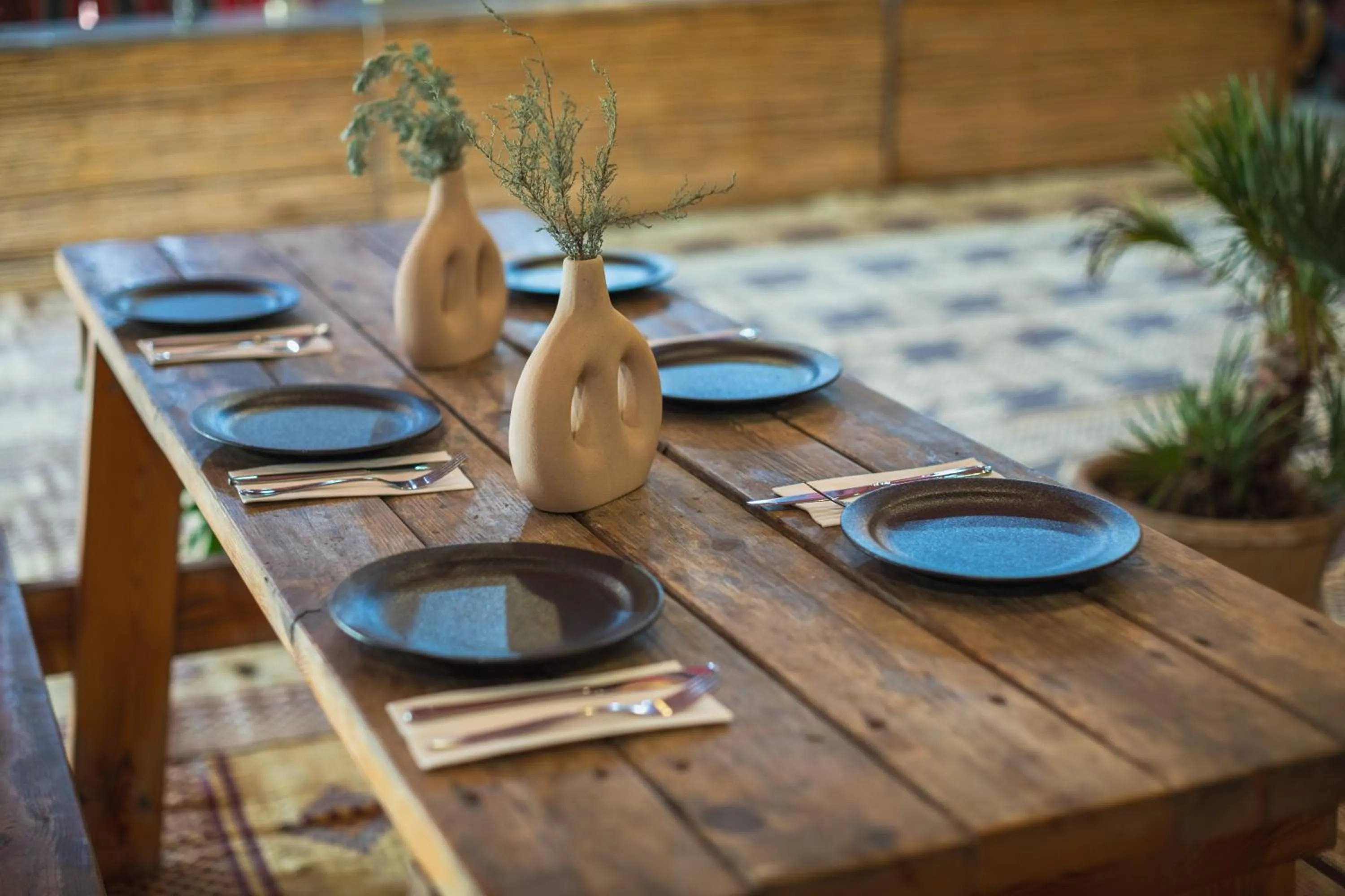 Dining area in Jacob Mitzpe Ramon