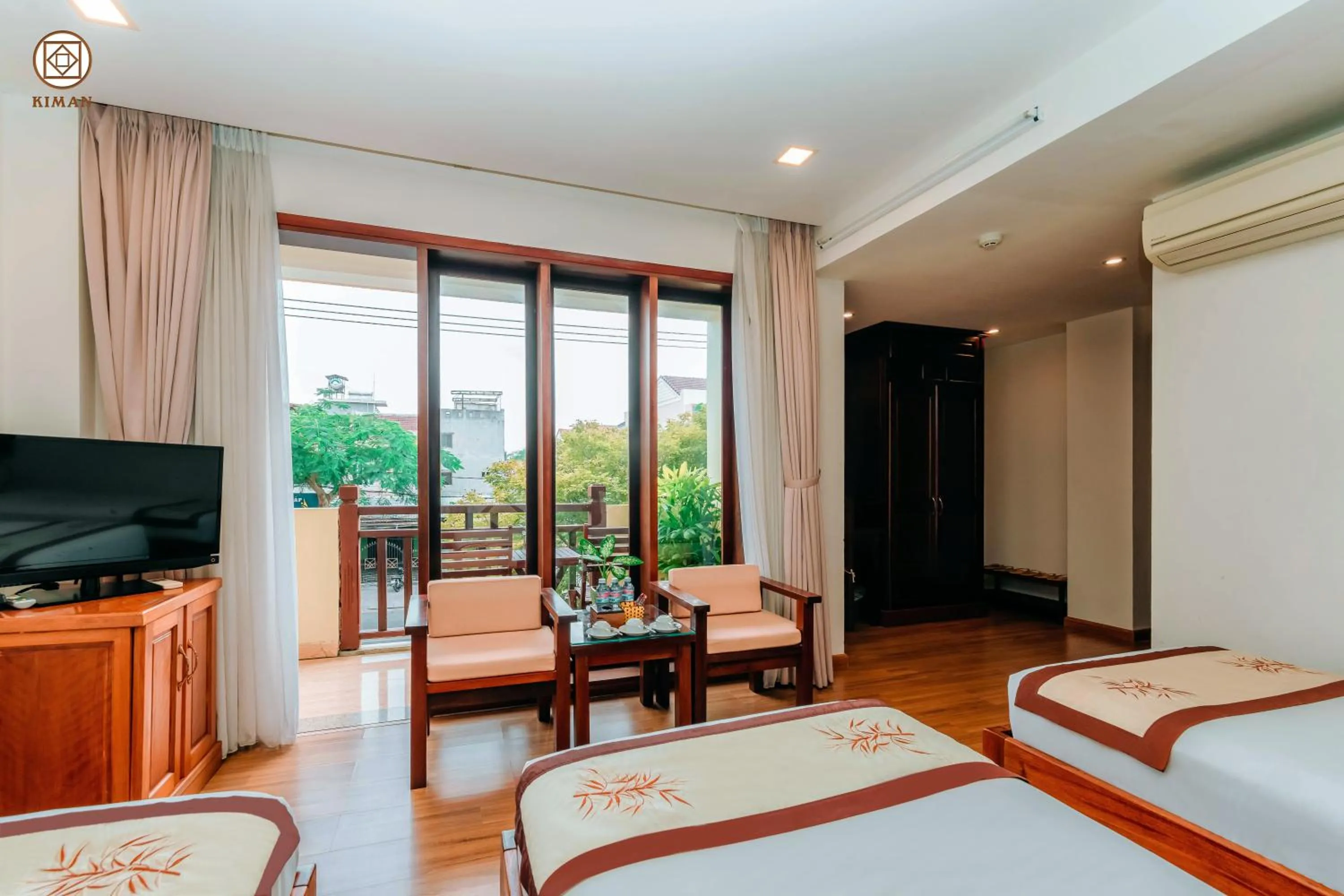 Bedroom, Bed in Kiman Hoi An Hotel