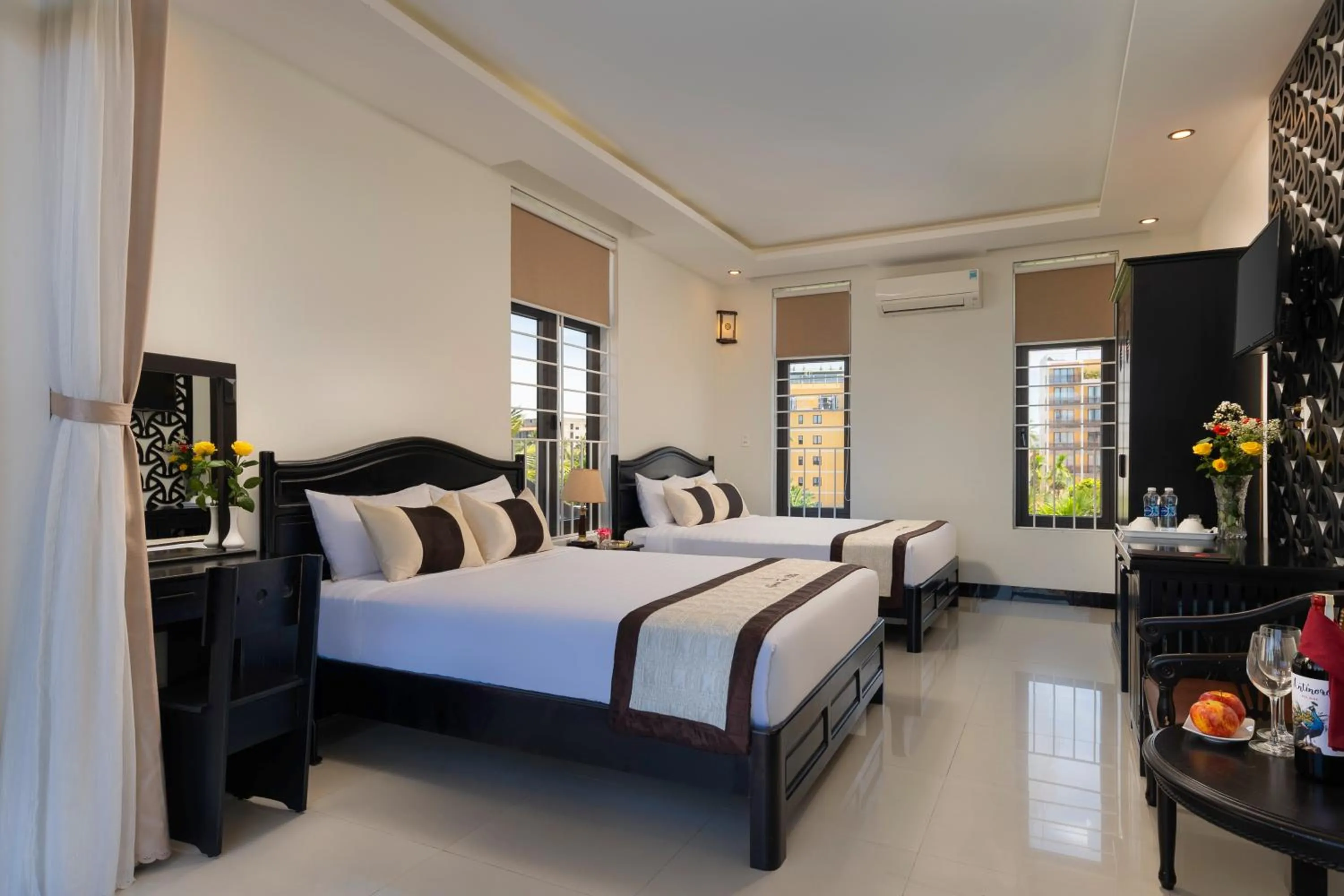 Bedroom, Bed in Green Tea Villa